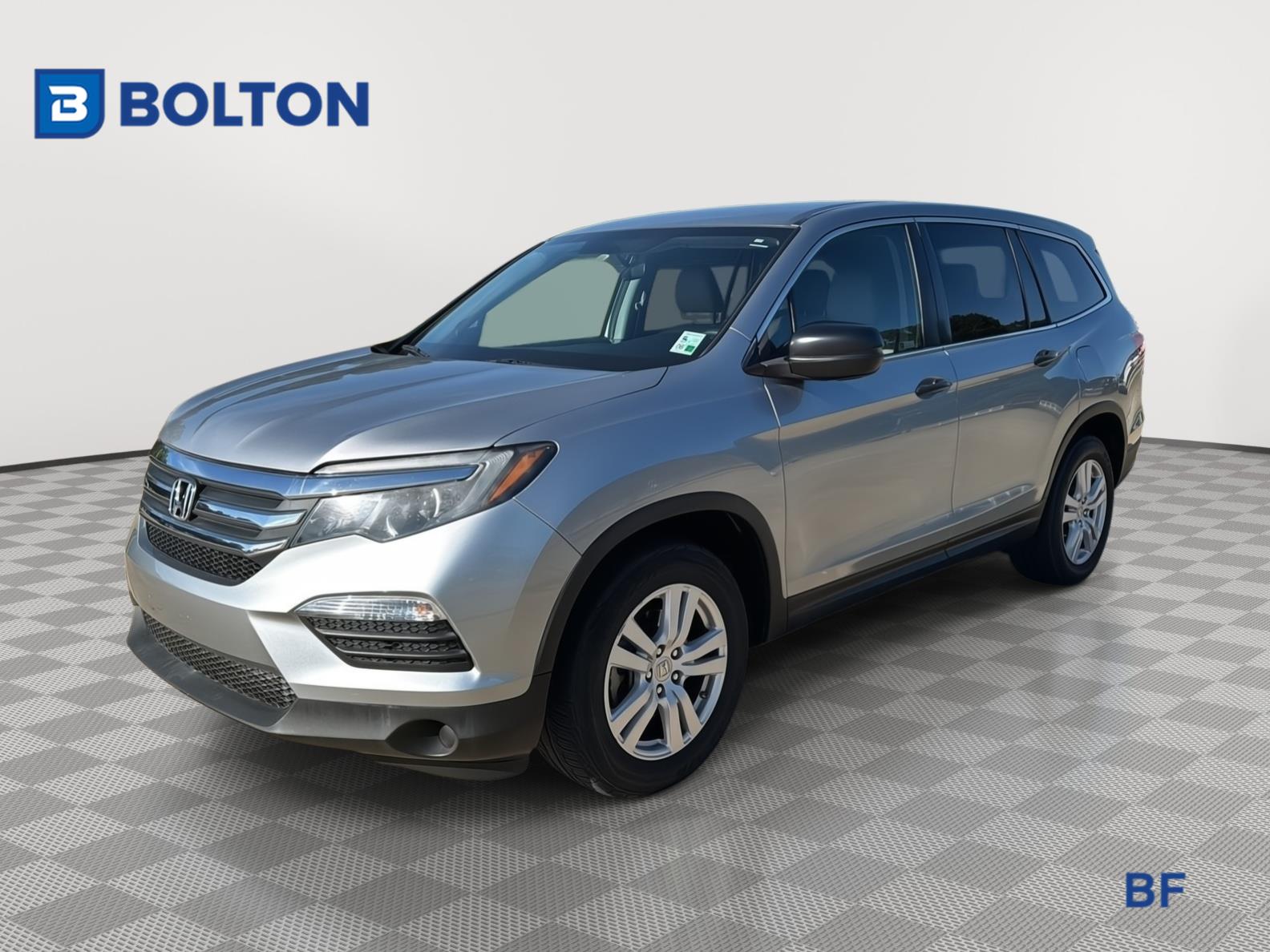 Lunar Silver Metallic 2018 Honda Pilot LX FWD SUV / Crossover Front-Wheel Drive Automatic