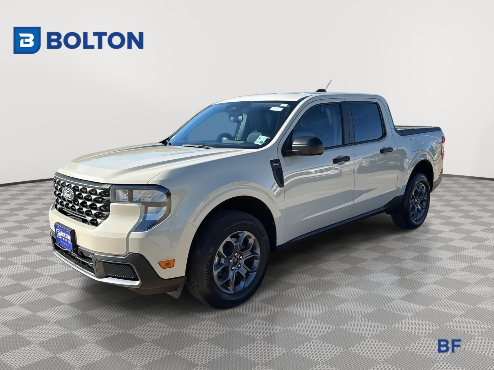 Desert Sand 2025 Ford Maverick XLT SuperCrew AWD Pickup Truck All-Wheel Drive Continuously Variable Transmission