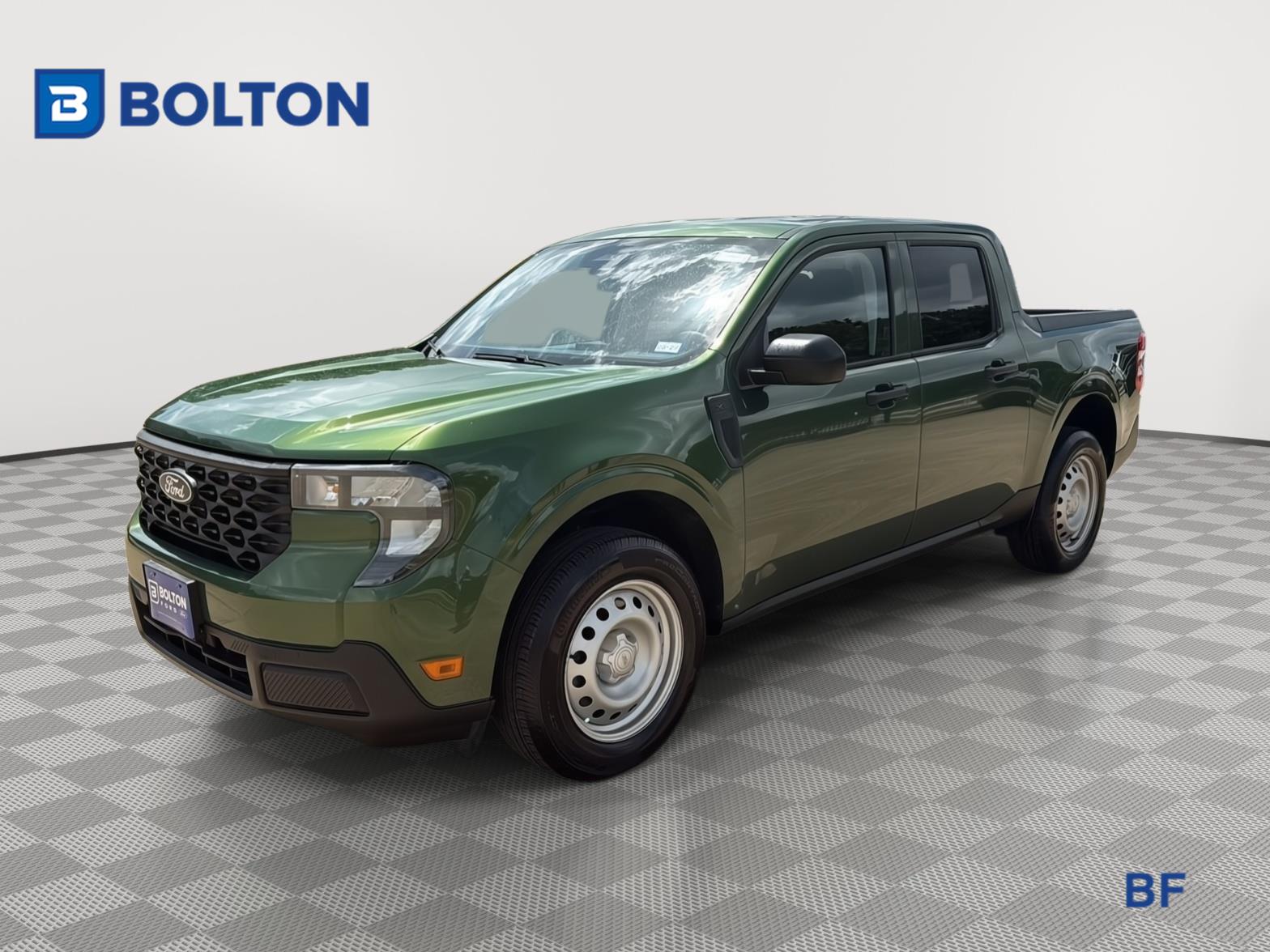 Eruption Green 2025 Ford Maverick XL SuperCrew AWD Pickup Truck All-Wheel Drive Continuously Variable Transmission