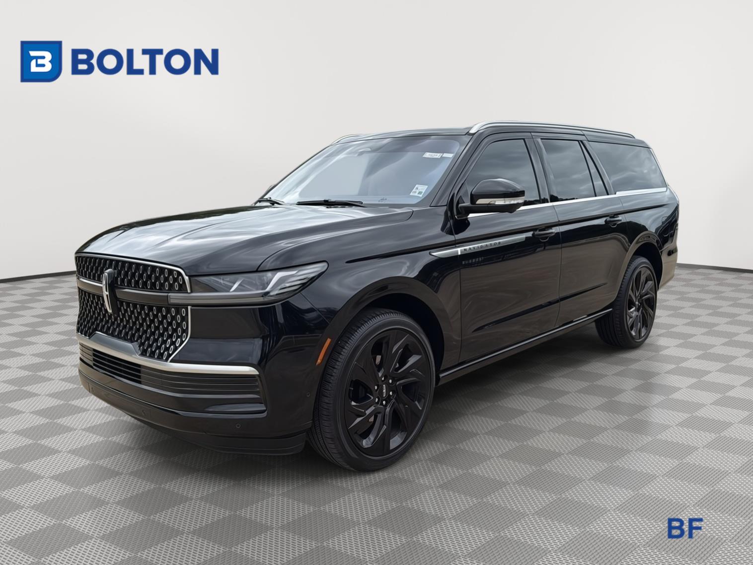 Infinite Black Metallic Clearcoat 2025 Lincoln Navigator L Reserve 4WD SUV / Crossover Four-Wheel Drive