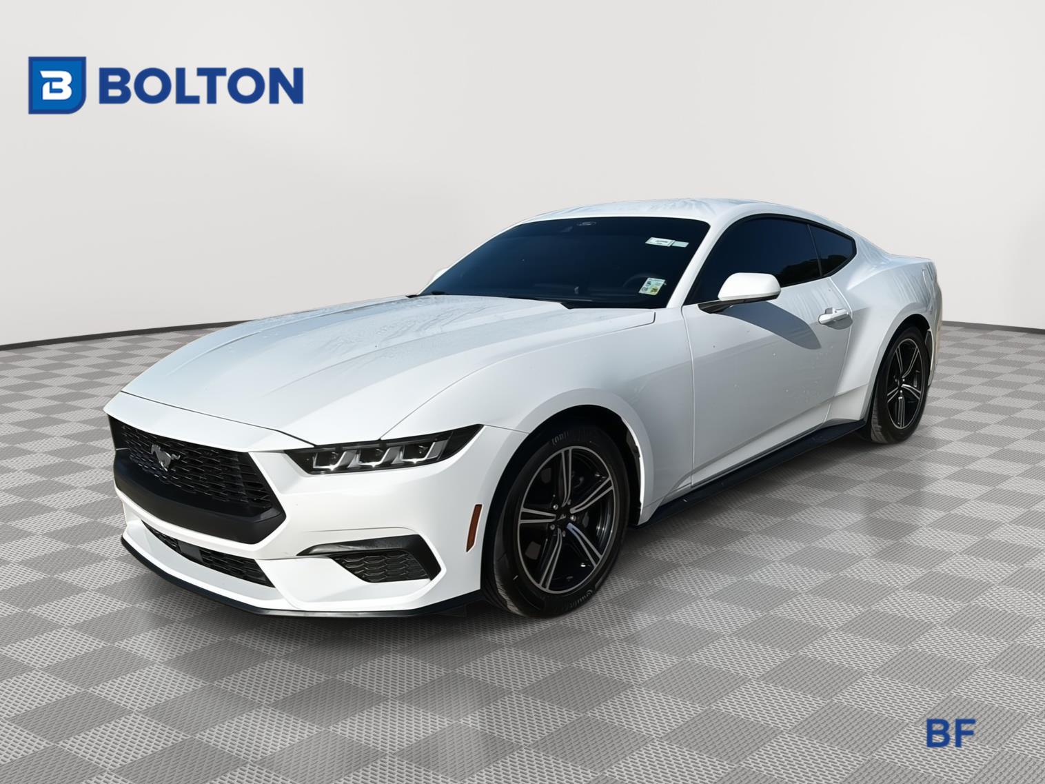 Oxford White 2024 Ford Mustang EcoBoost Fastback RWD Coupe Rear-Wheel Drive Automatic