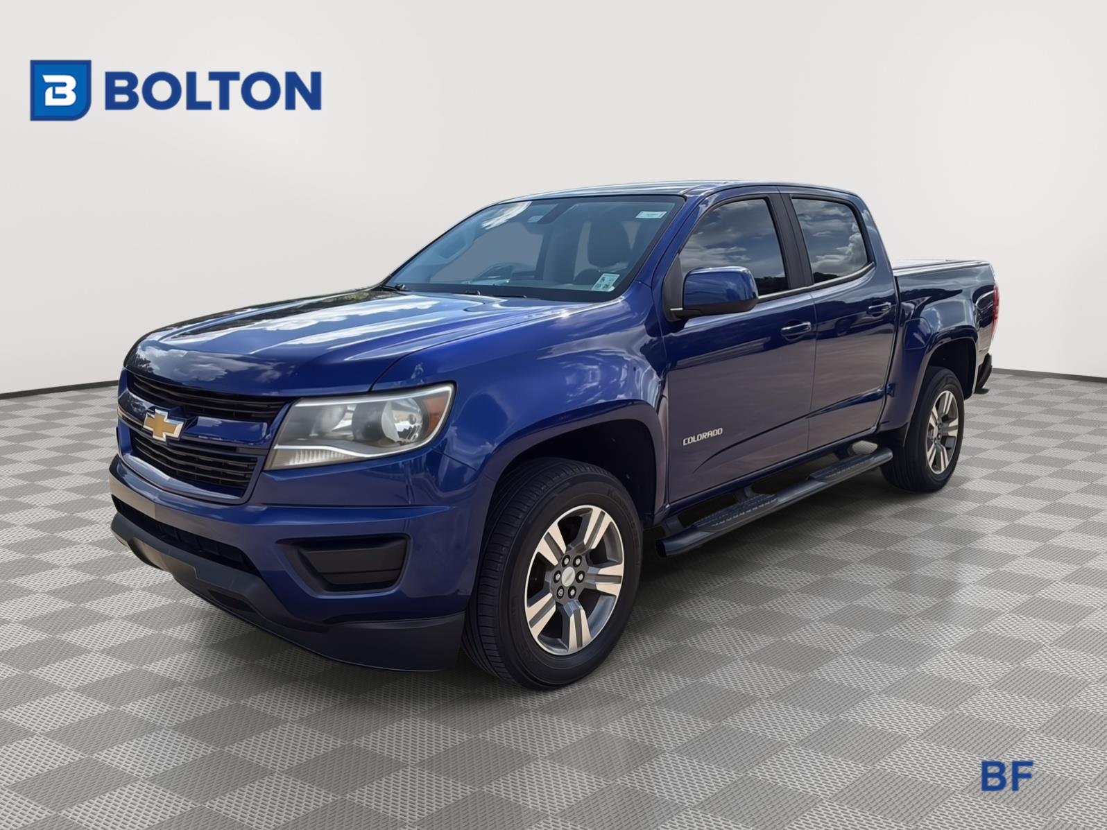 Laser Blue Metallic 2017 Chevrolet Colorado Work Truck Crew Cab RWD Pickup Truck 4X2 8-Speed Automatic
