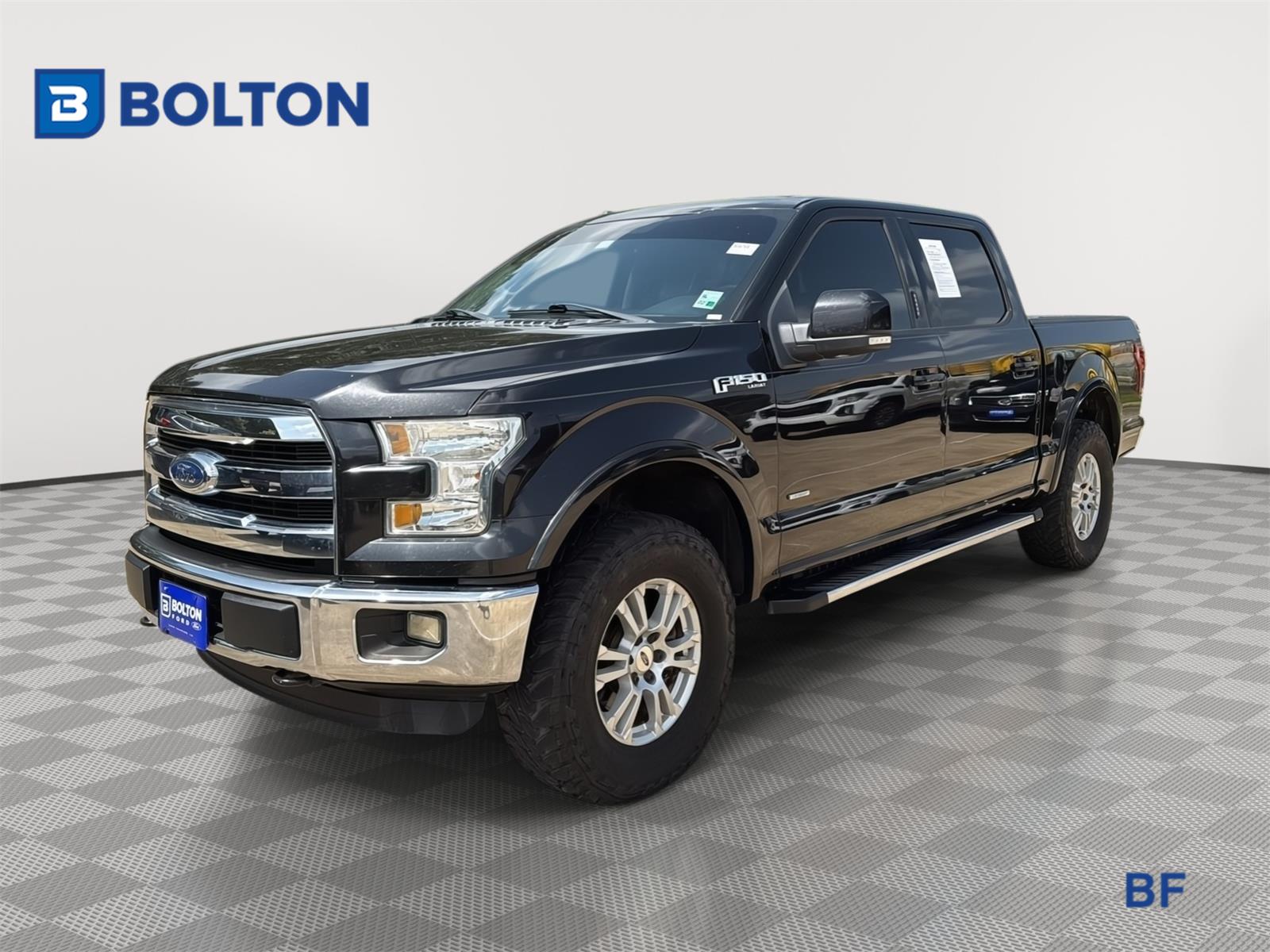 Tuxedo Black Metallic 2015 Ford F-150 Pickup Truck Four-Wheel Drive 6-Speed Automatic