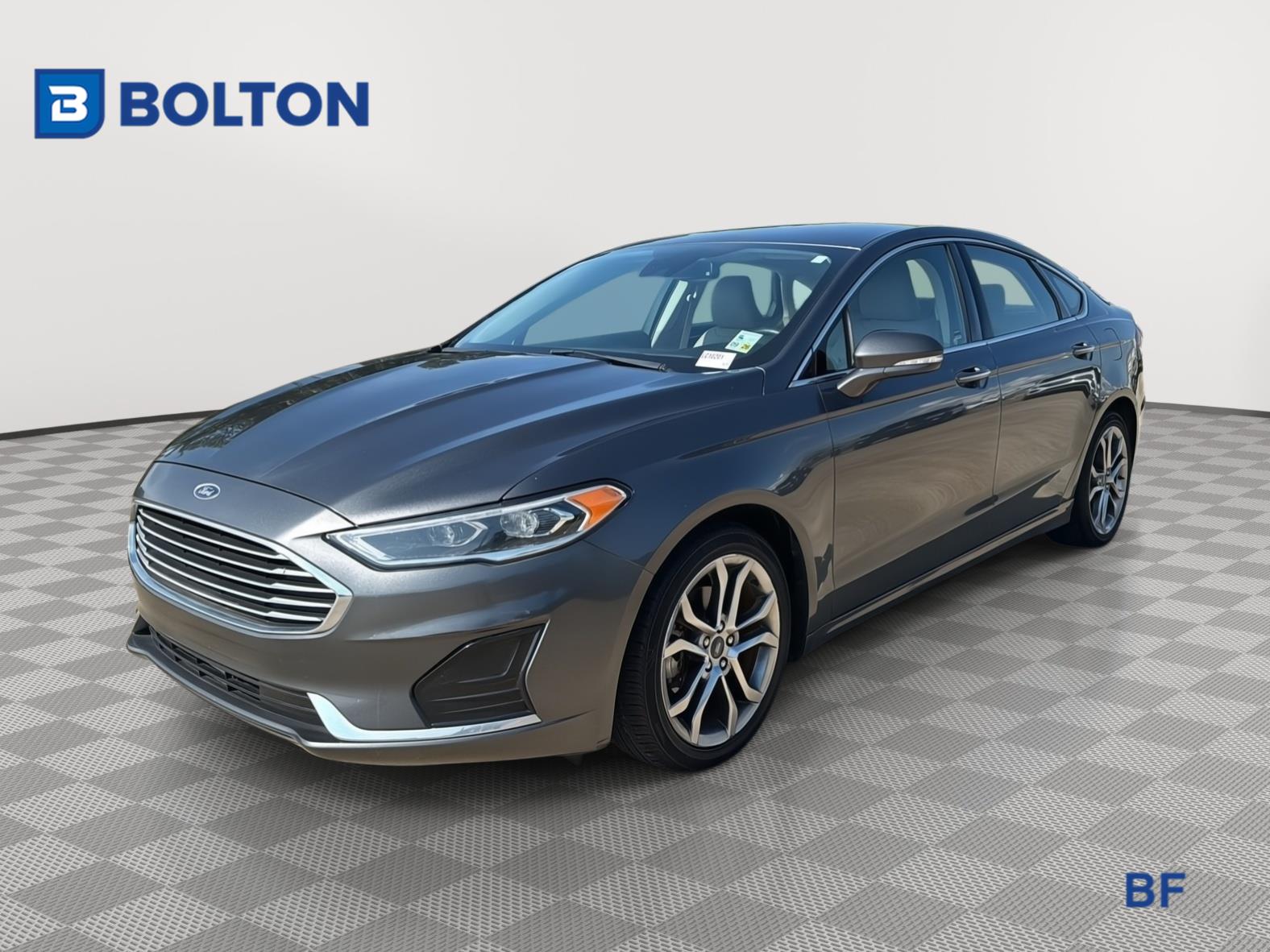 Gray (Magnetic Metallic) 2019 Ford Fusion Sedan Front-Wheel Drive 6-Speed Automatic