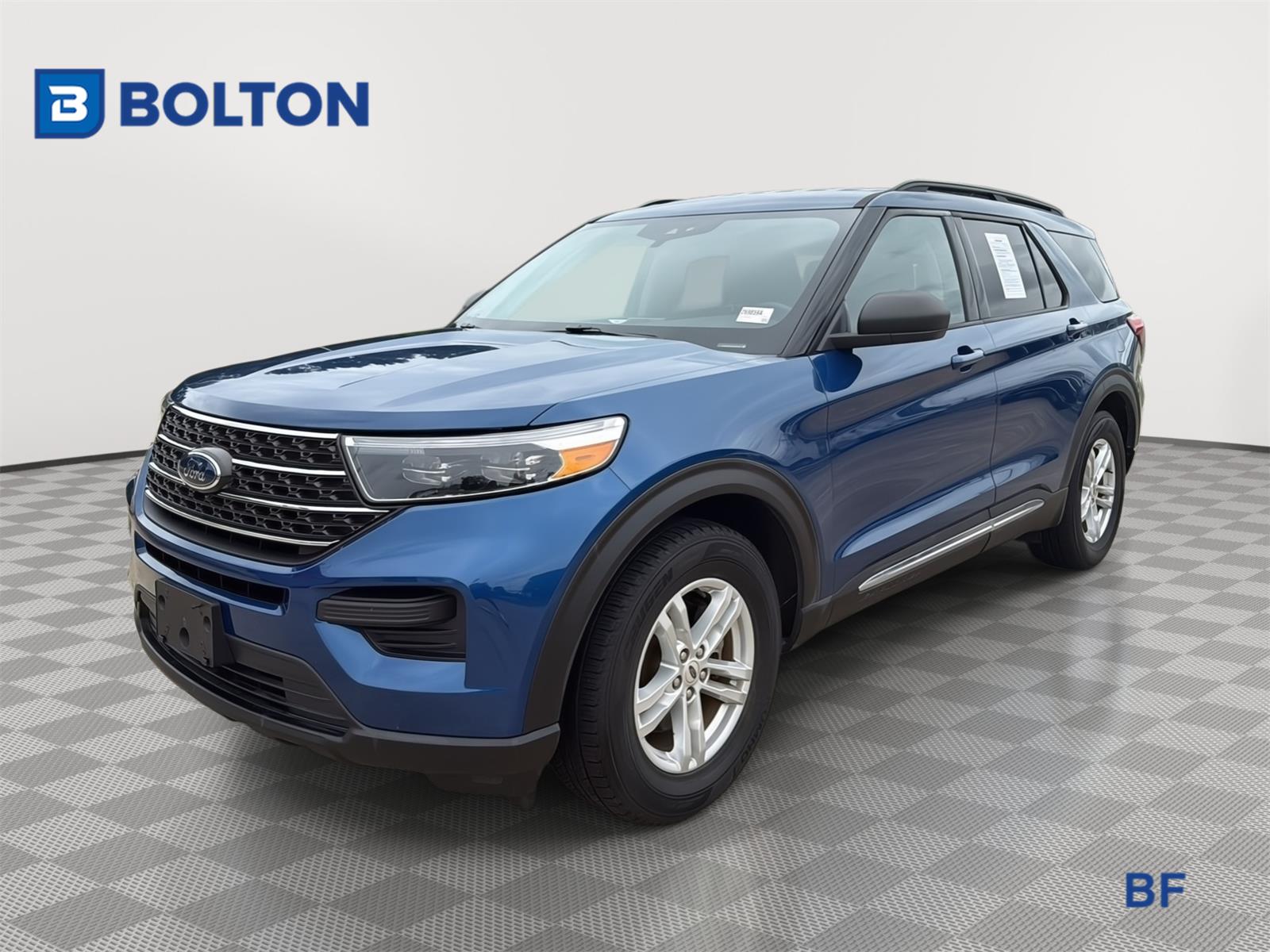 Atlas Blue Metallic 2022 Ford Explorer SUV / Crossover Rear-Wheel Drive Automatic
