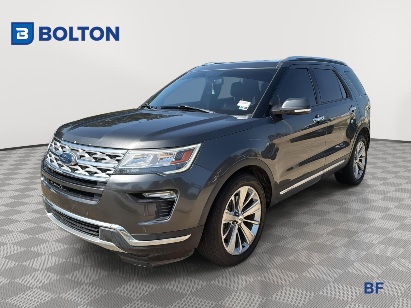 Gray (Magnetic Metallic) 2019 Ford Explorer SUV / Crossover Front-Wheel Drive 6-Speed Automatic