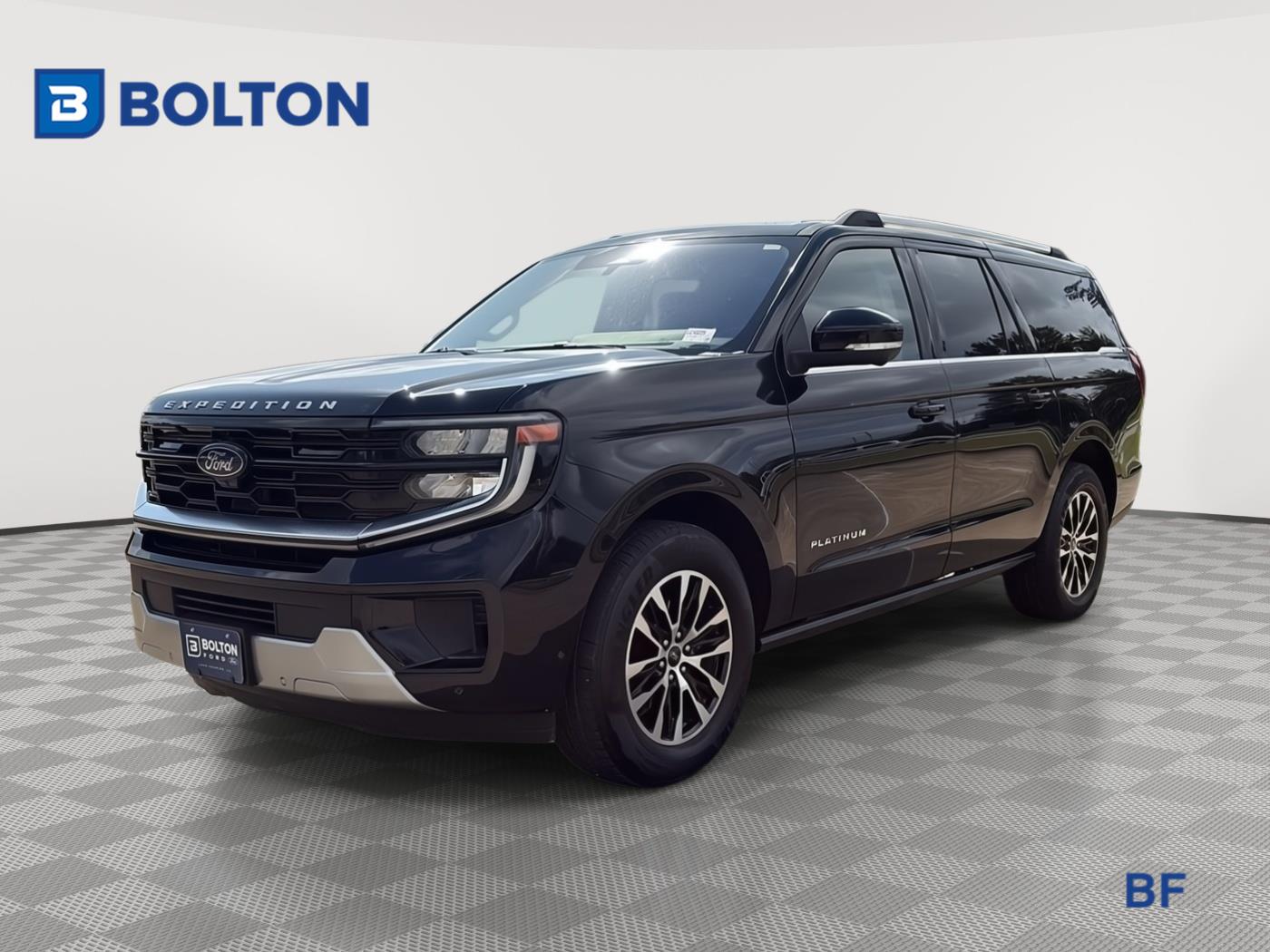 Agate Black Metallic 2025 Ford Expedition SUV / Crossover Four-Wheel Drive Automatic