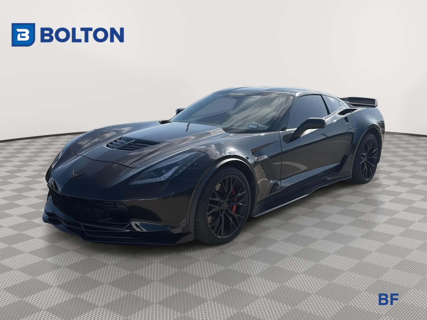 Black 2016 Chevrolet Corvette Coupe Rear-Wheel Drive 8-Speed Automatic