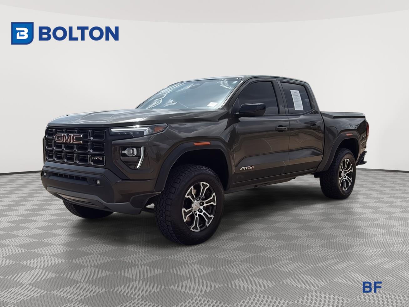 Deep Bronze Metallic 2023 GMC Canyon Pickup Truck Four-Wheel Drive 8-Speed Automatic