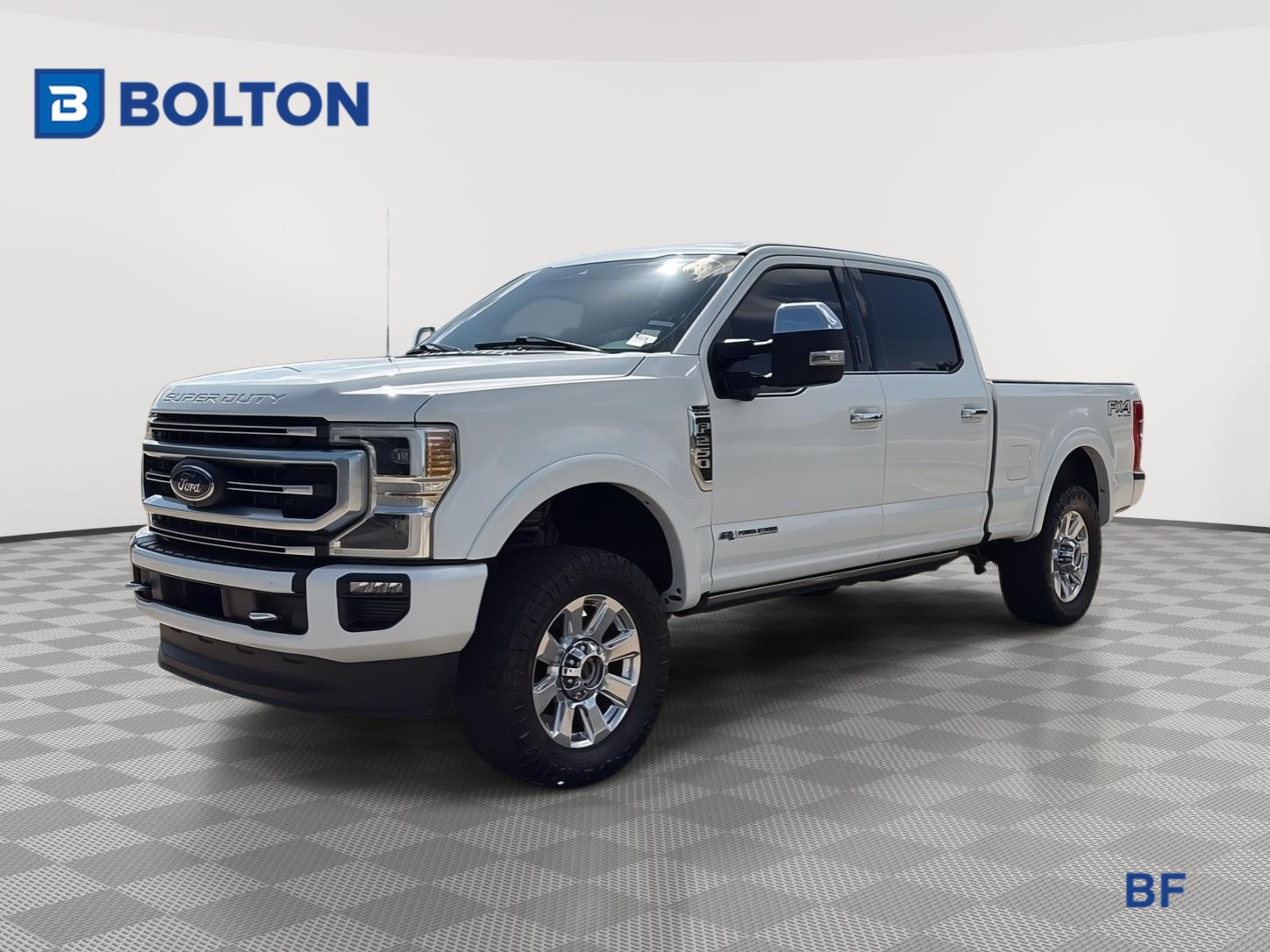 Star White Metallic Tri-Coat 2022 Ford F-250 Super Duty Pickup Truck Four-Wheel Drive 6-Speed Automatic