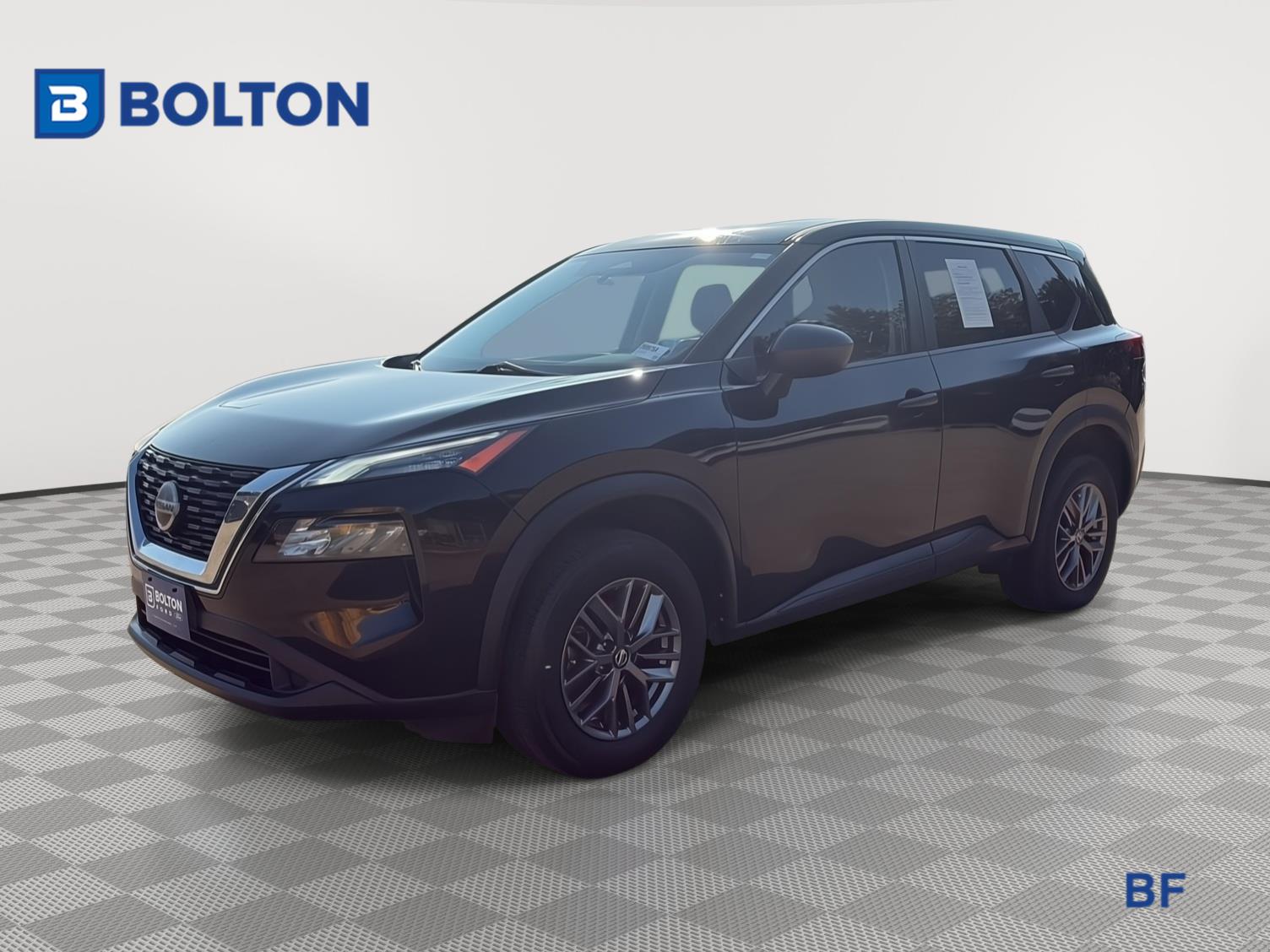 Super Black 2021 Nissan Rogue SUV / Crossover Front-Wheel Drive Continuously Variable Transmission