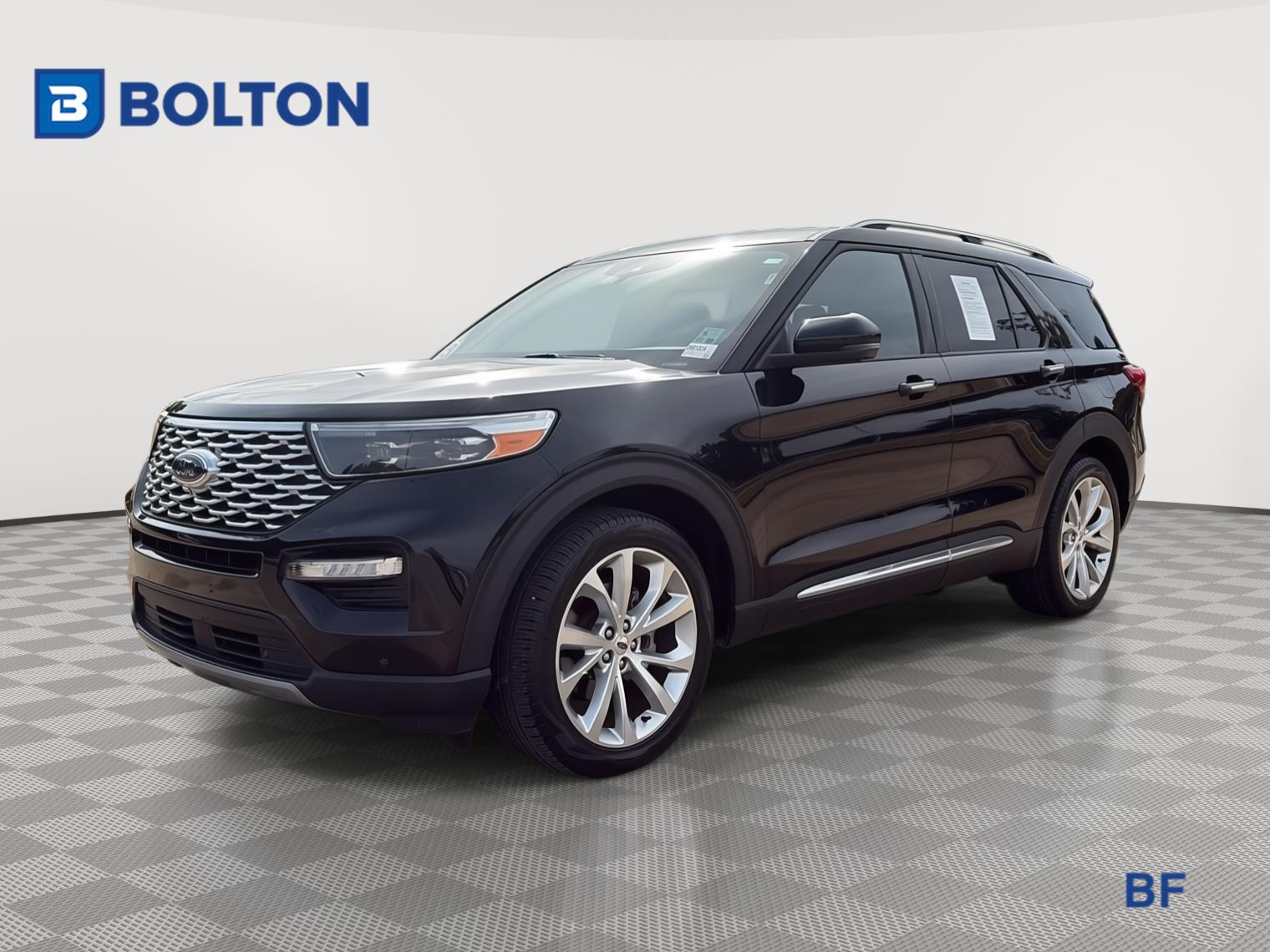 Agate Black Metallic 2023 Ford Explorer SUV / Crossover Rear-Wheel Drive Automatic