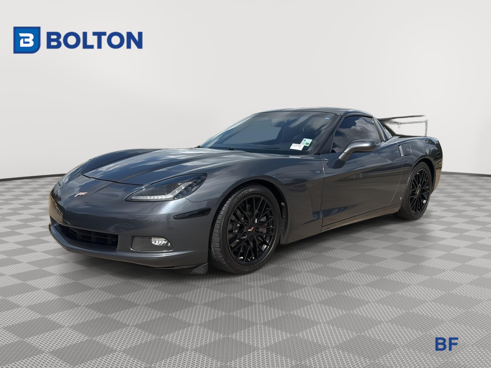 Cyber Gray Metallic 2009 Chevrolet Corvette Coupe Rear-Wheel Drive 6-Speed Automatic