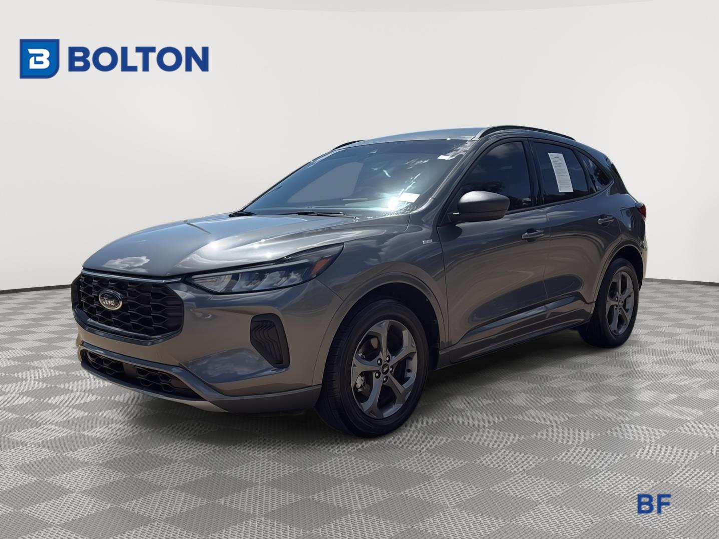 Carbonized Gray Metallic 2024 Ford Escape SUV / Crossover Front-Wheel Drive 8-Speed Automatic