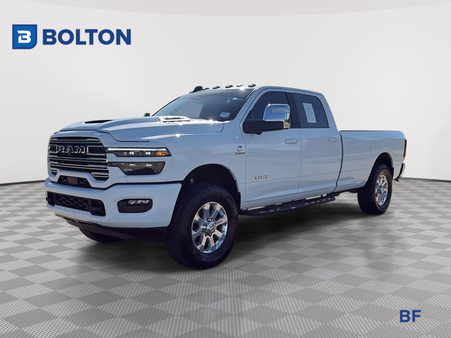 Bright White Clearcoat 2025 RAM 3500 Pickup Truck Four-Wheel Drive 8-Speed Automatic