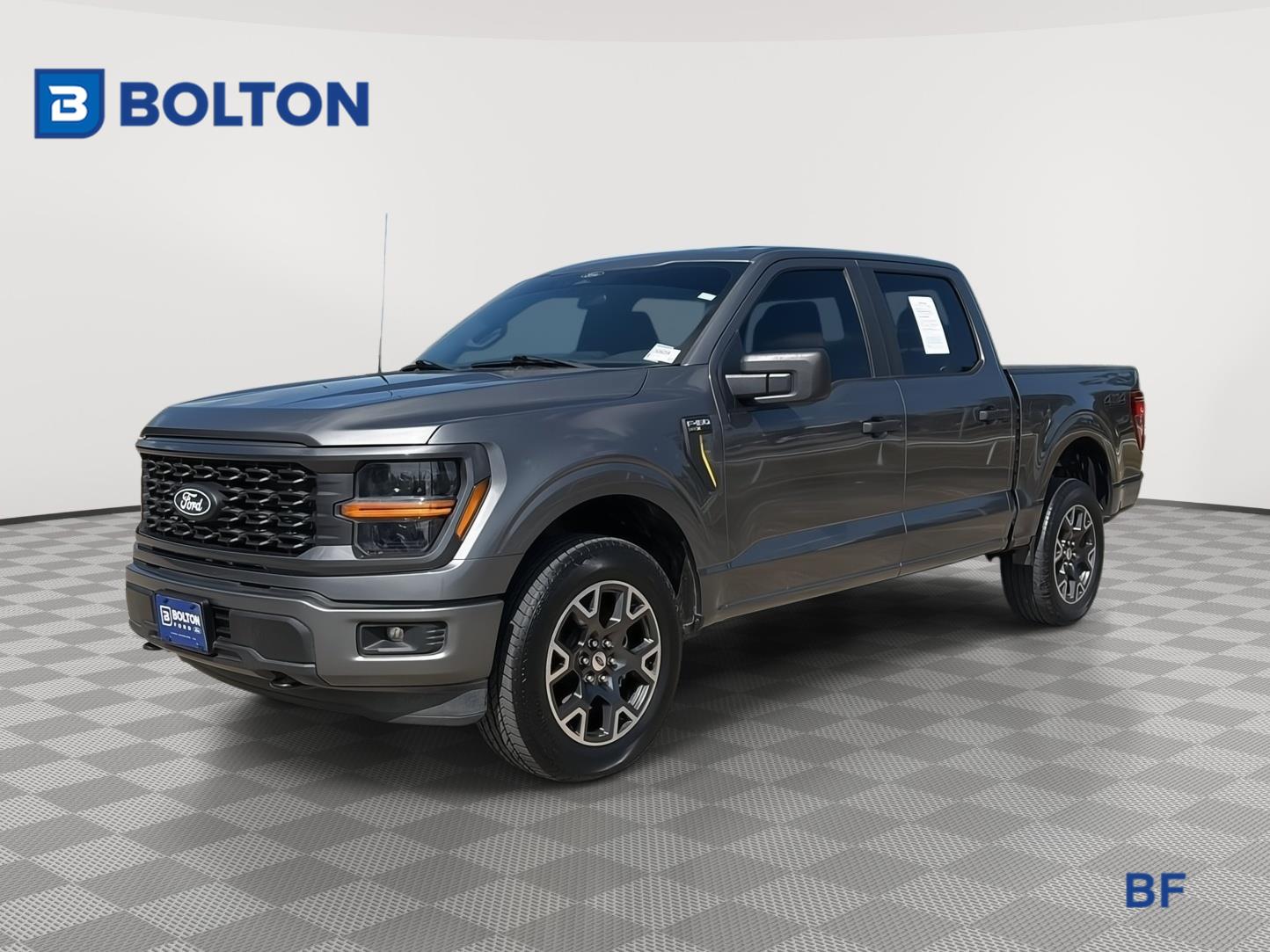 Carbonized Gray Metallic 2024 Ford F-150 Pickup Truck Four-Wheel Drive Automatic