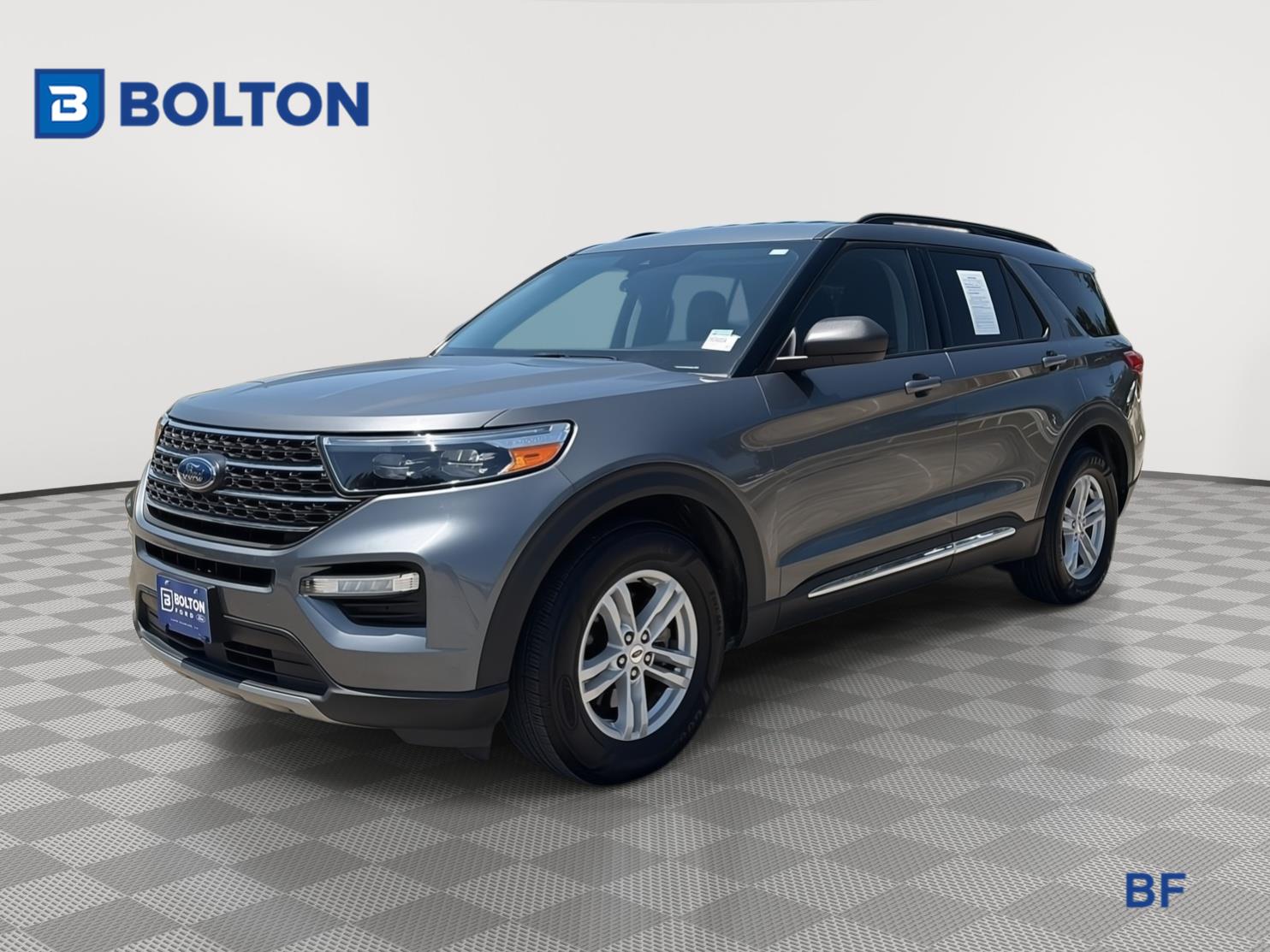 Carbonized Gray Metallic 2024 Ford Explorer SUV / Crossover Rear-Wheel Drive Automatic
