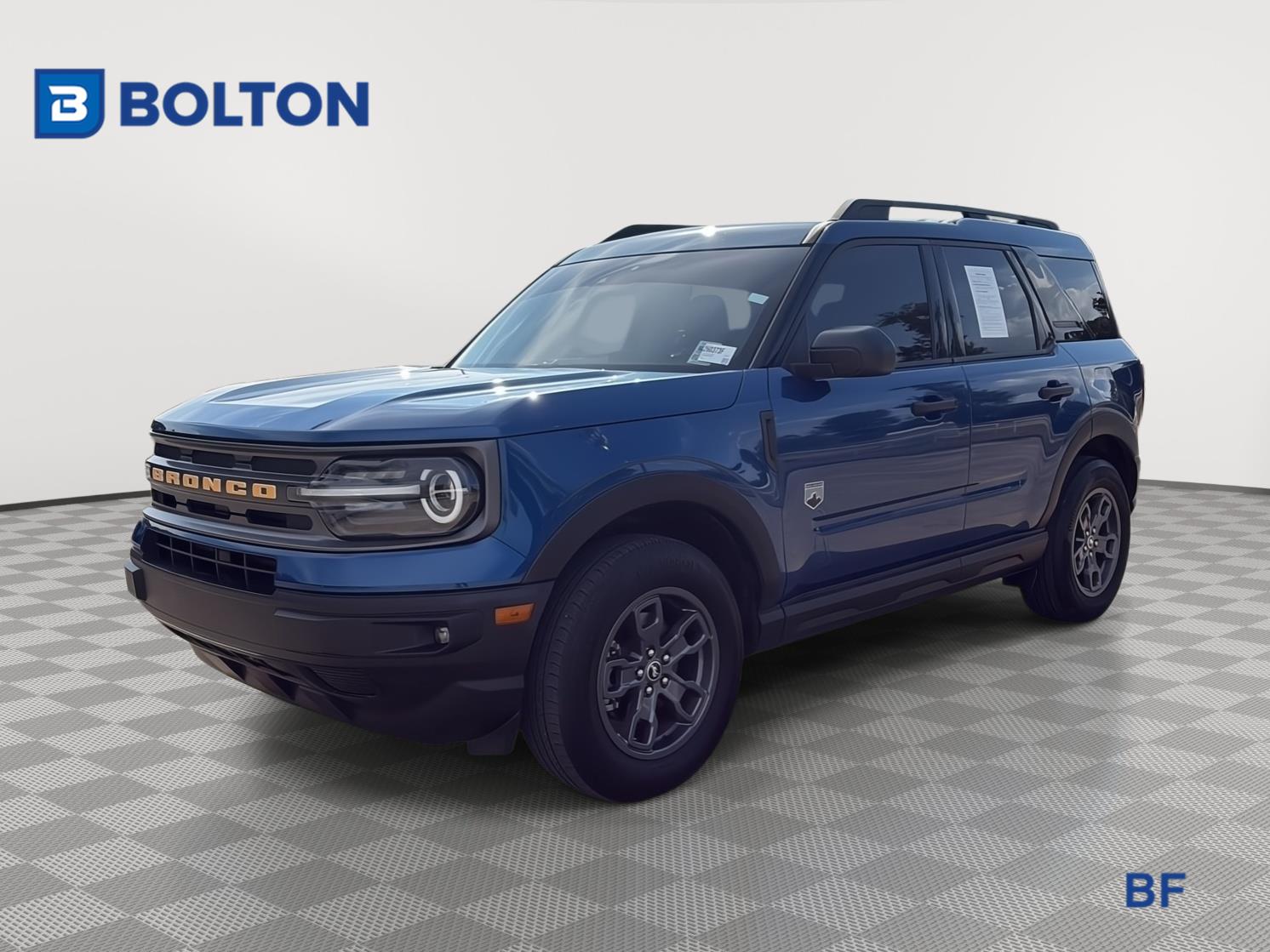 Atlas Blue Metallic 2024 Ford Bronco Sport SUV / Crossover All-Wheel Drive 8-Speed Automatic