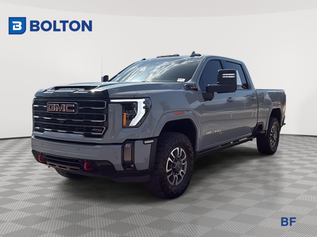 Thunderstorm Gray 2024 GMC Sierra 2500HD Pickup Truck Four-Wheel Drive Automatic
