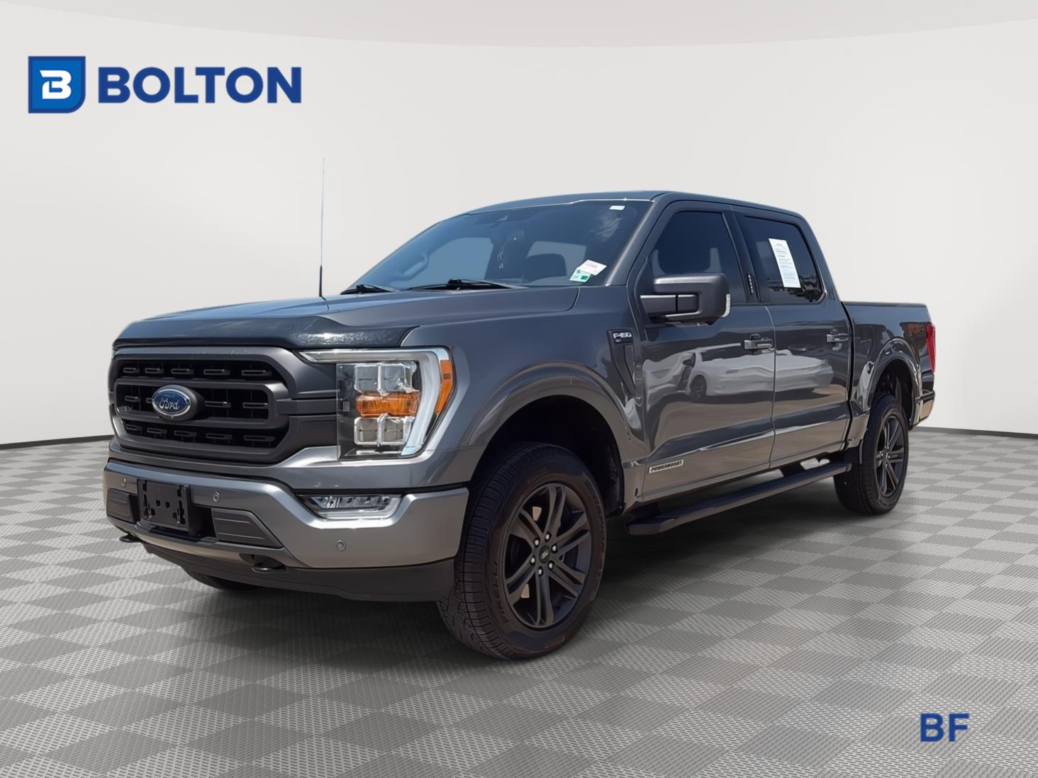 Carbonized Gray Metallic 2022 Ford F-150 Pickup Truck Four-Wheel Drive Automatic