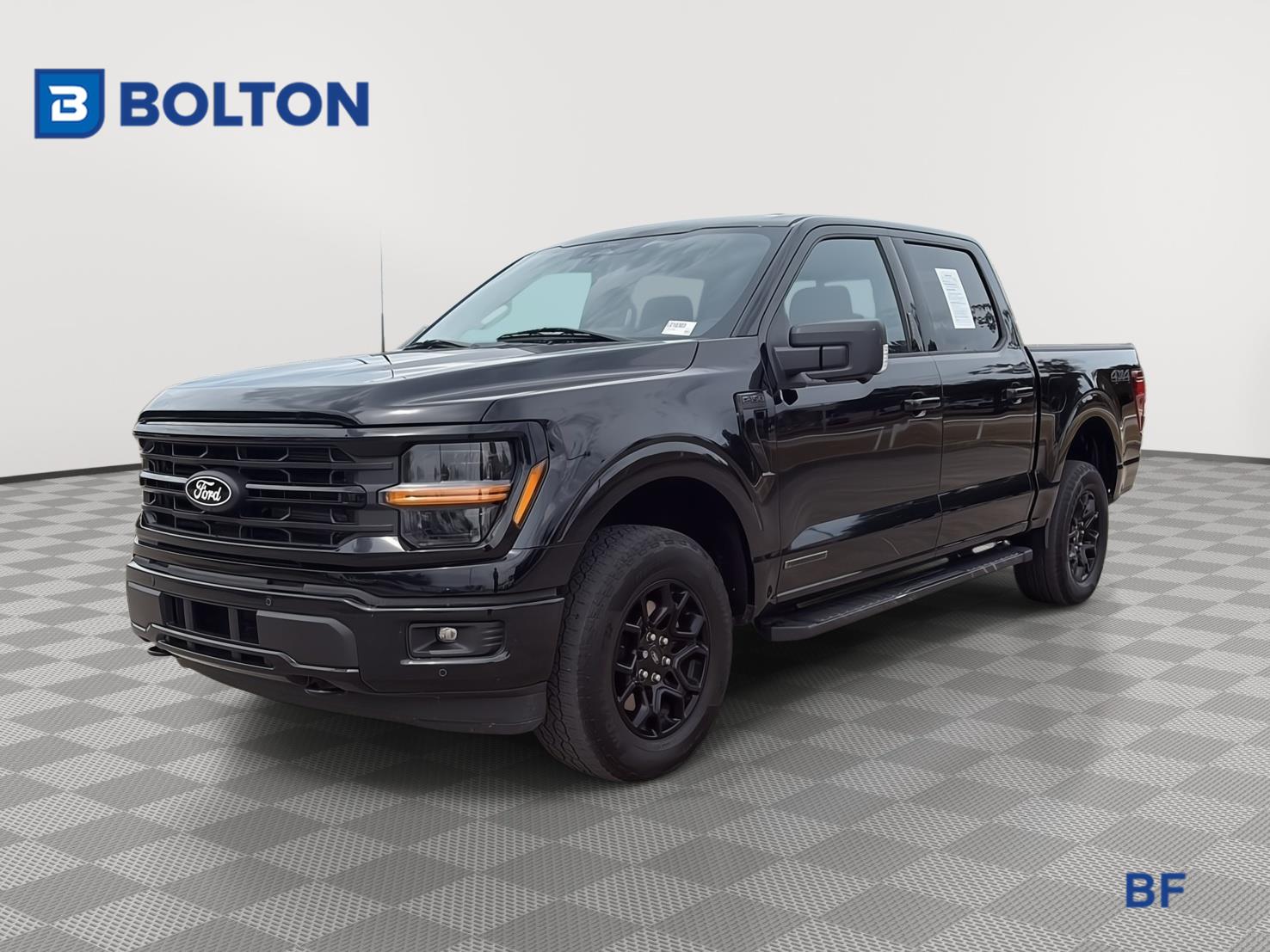 Agate Black Metallic 2024 Ford F-150 Pickup Truck Four-Wheel Drive Automatic