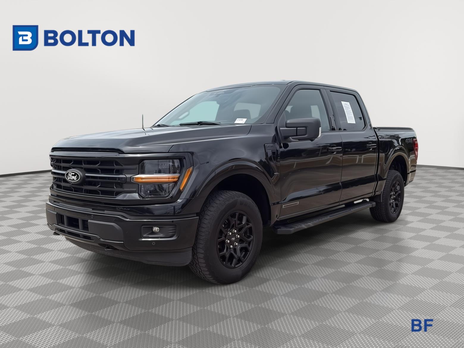 Agate Black Metallic 2024 Ford F-150 Pickup Truck Four-Wheel Drive Automatic