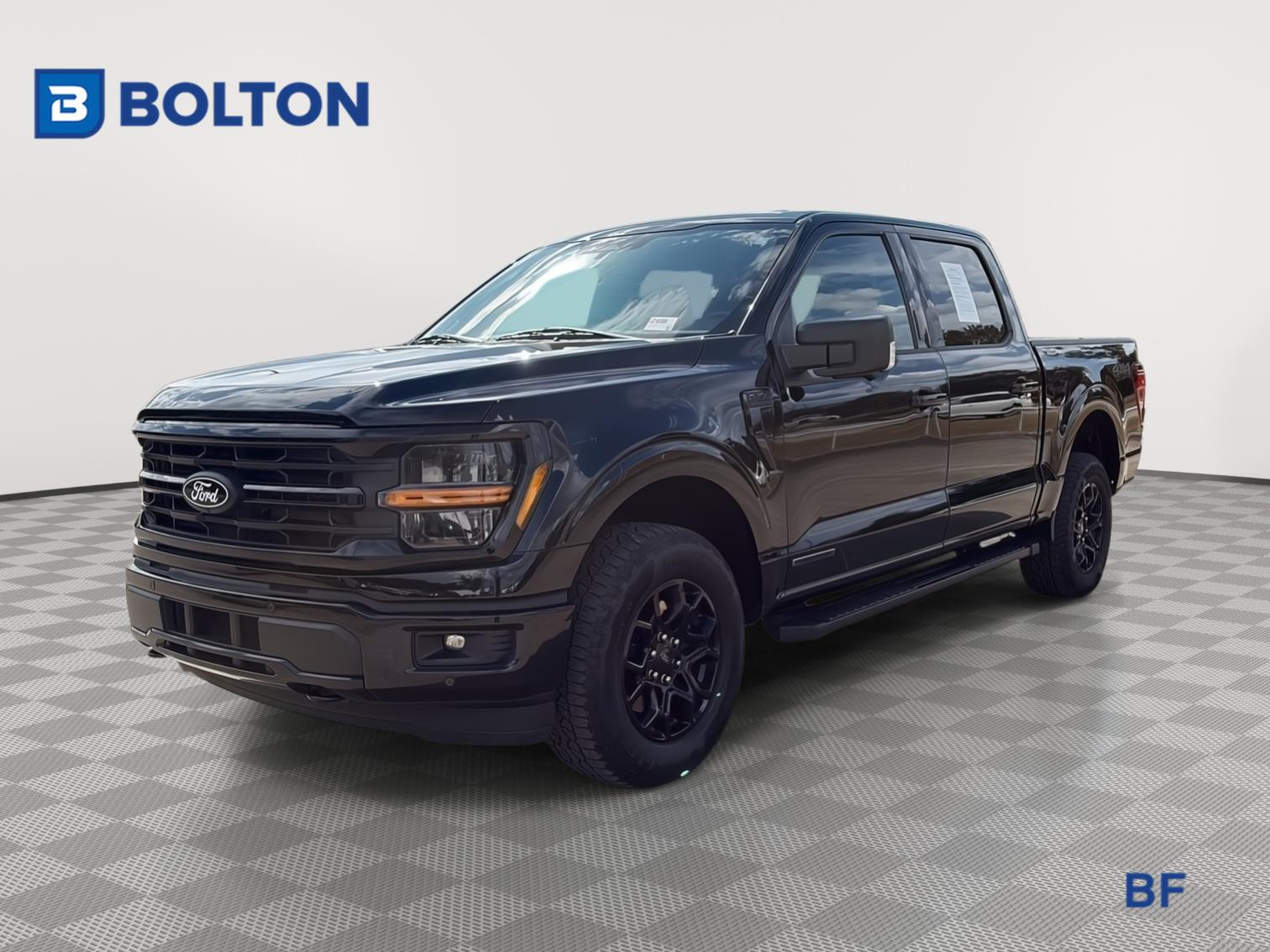 Agate Black Metallic 2024 Ford F-150 Pickup Truck Four-Wheel Drive Automatic