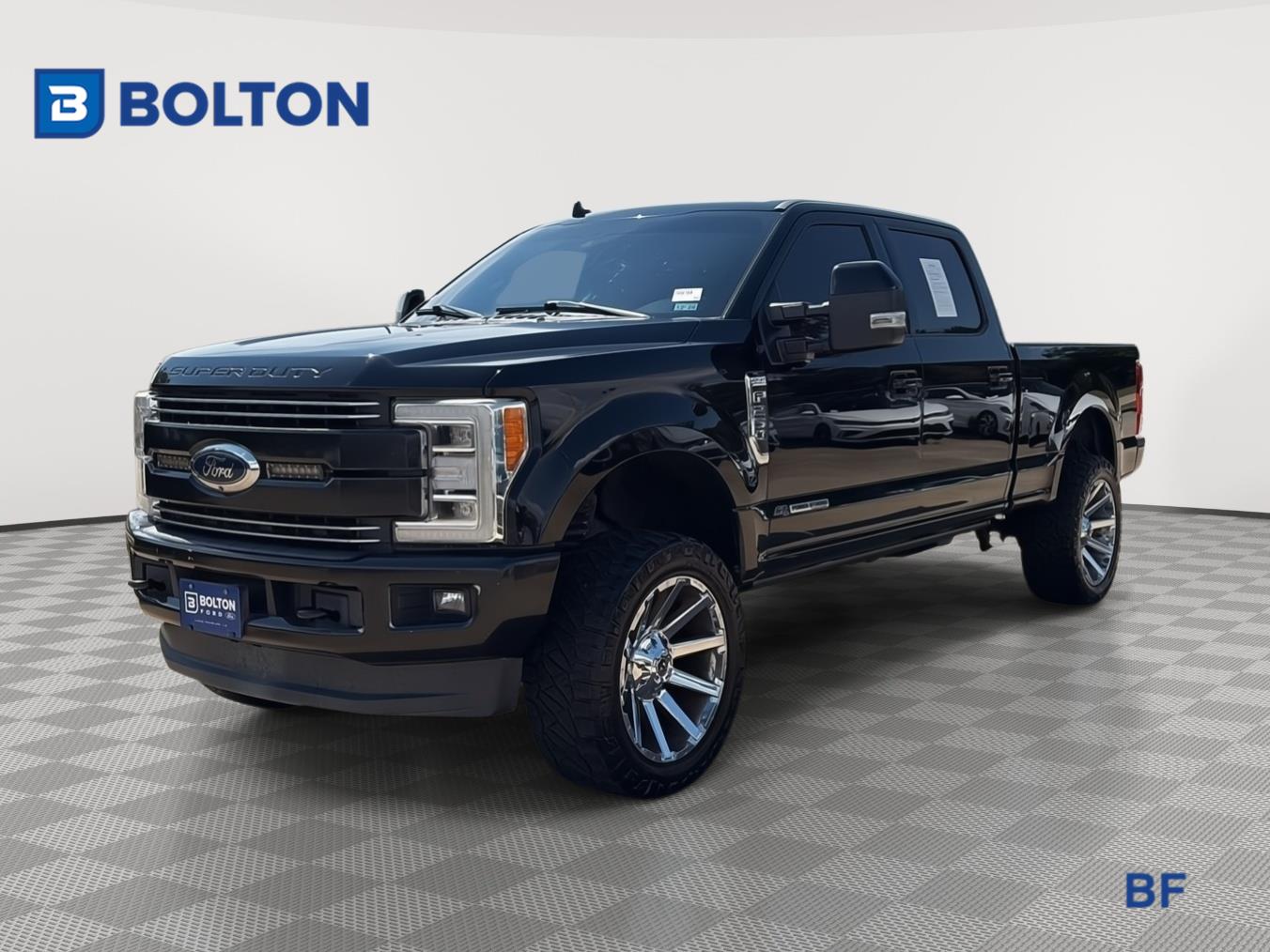 Agate Black Metallic 2019 Ford F-250 Super Duty Pickup Truck Four-Wheel Drive 6-Speed Automatic