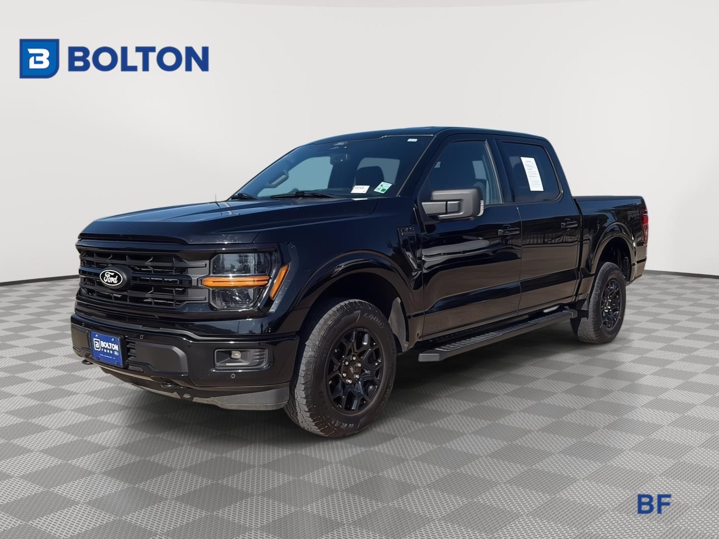 Agate Black Metallic 2025 Ford F-150 Pickup Truck Four-Wheel Drive Automatic