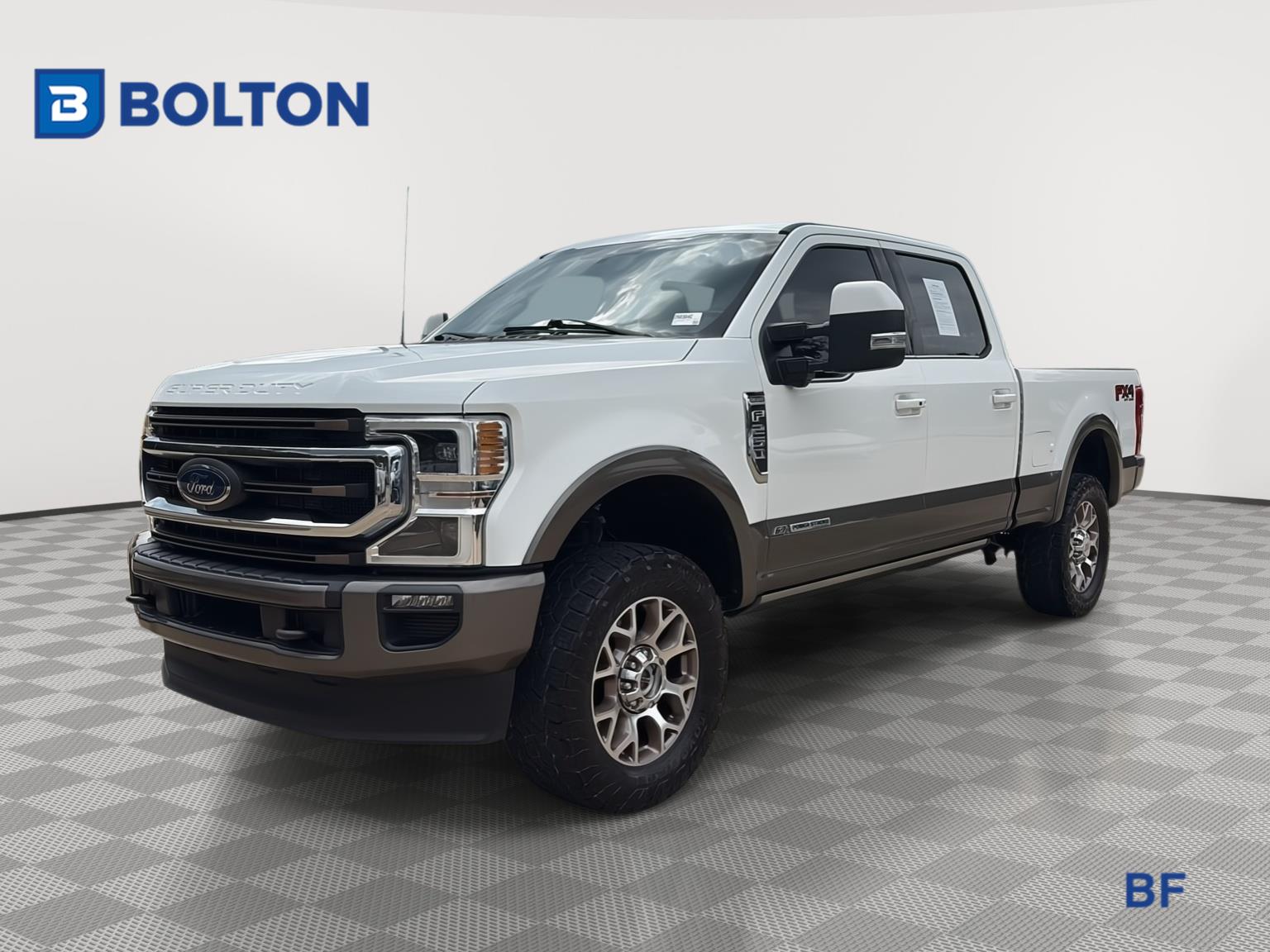 Star White Metallic Tri-Coat 2022 Ford F-250 Super Duty Pickup Truck Four-Wheel Drive 6-Speed Automatic