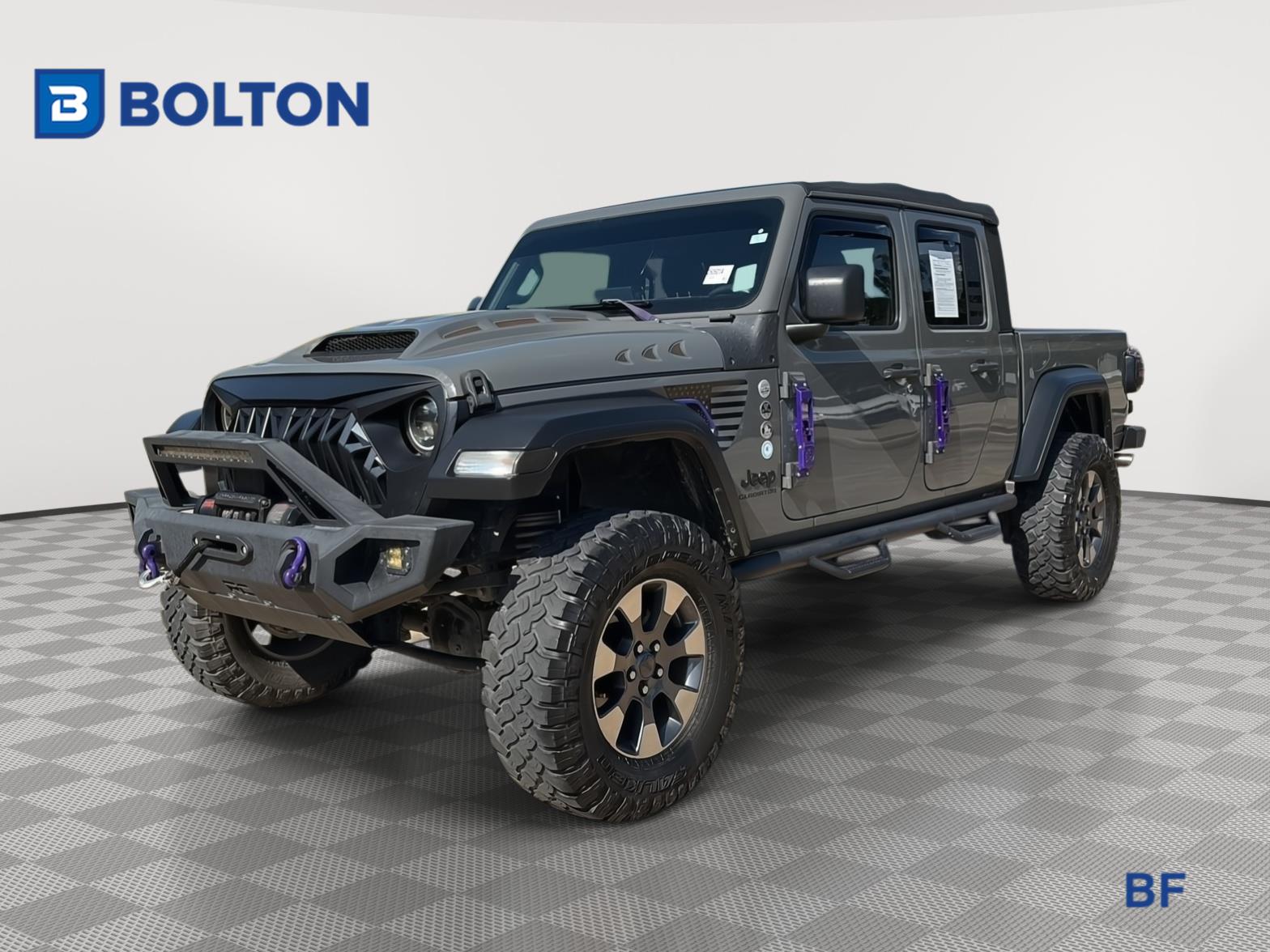 Sting-Gray Clearcoat 2021 Jeep Gladiator Pickup Truck Four-Wheel Drive 6-Speed Manual