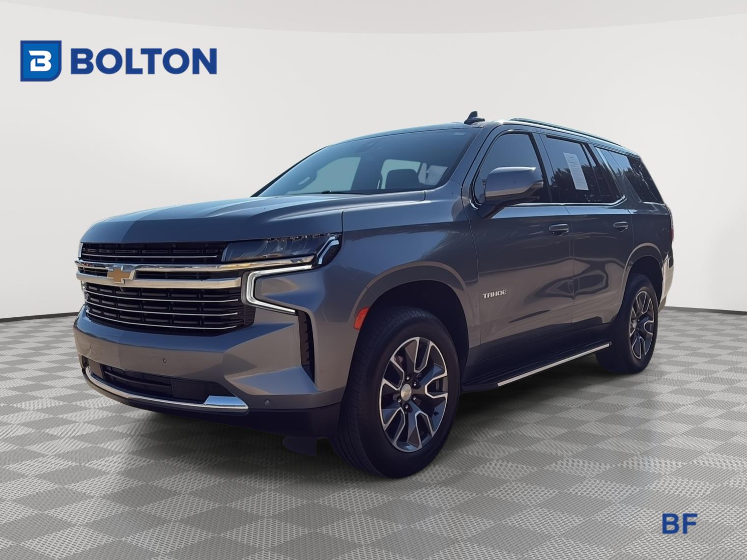 Gray (Satin Steel Metallic) 2021 Chevrolet Tahoe SUV / Crossover 4X2 Automatic