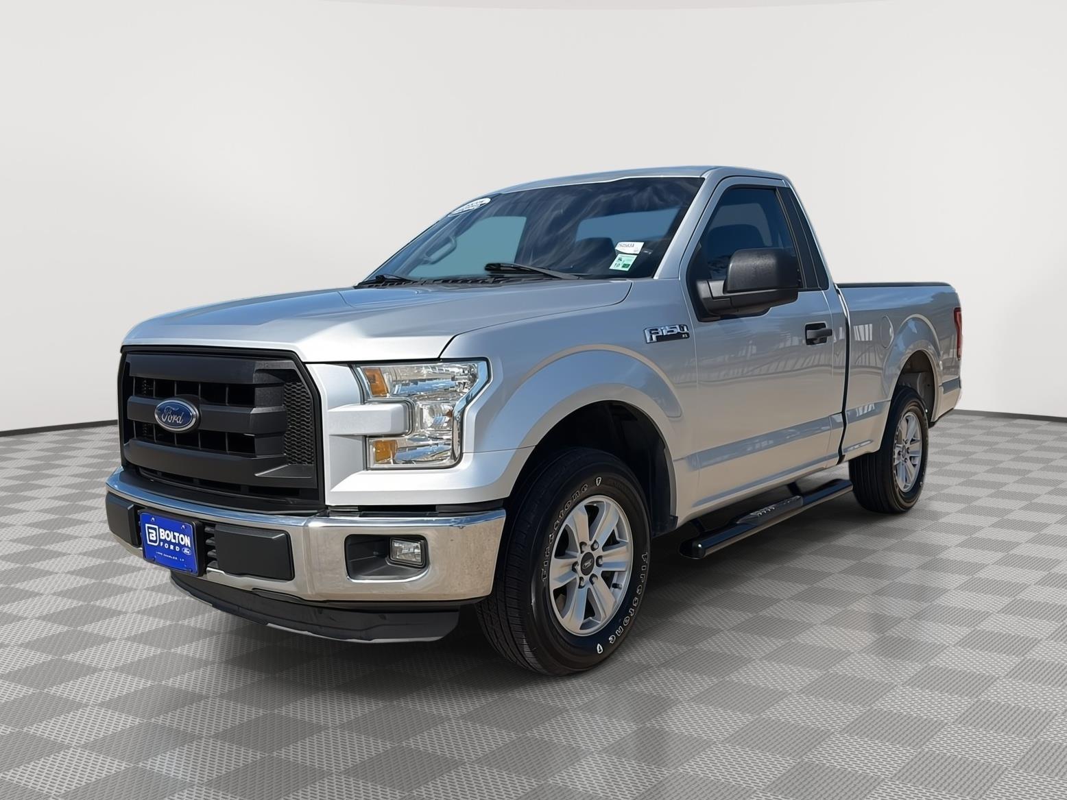 Ingot Silver Metallic 2015 Ford F-150 Pickup Truck 4X2 6-Speed Automatic