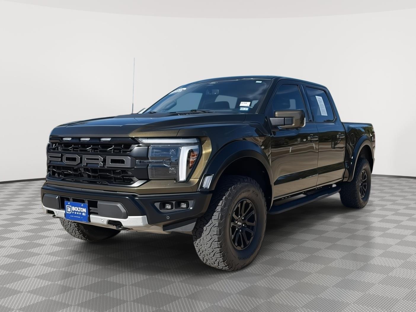 Shelter Green 2024 Ford F-150 Pickup Truck Four-Wheel Drive Automatic