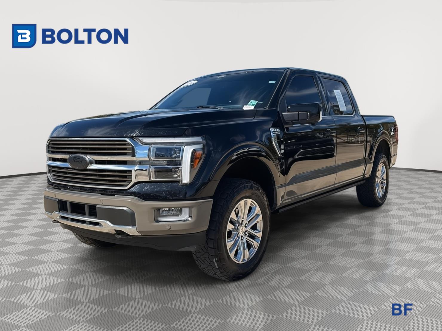 Agate Black Metallic 2025 Ford F-150 Pickup Truck Four-Wheel Drive Automatic