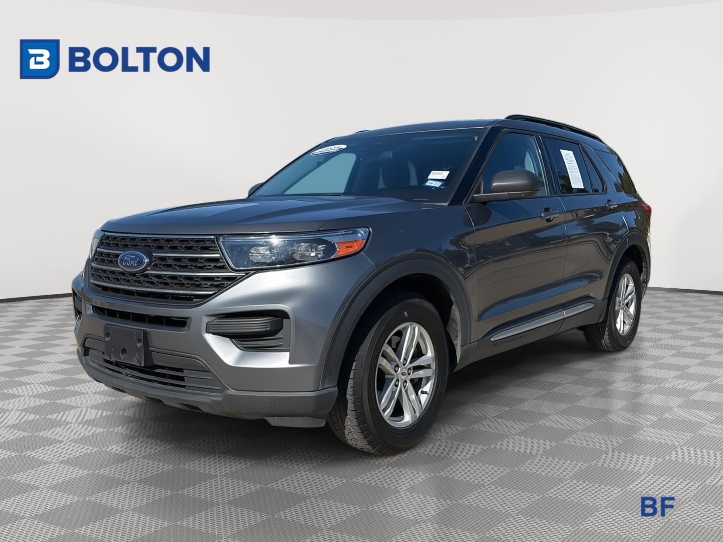 Carbonized Gray Metallic 2022 Ford Explorer SUV / Crossover Rear-Wheel Drive Automatic