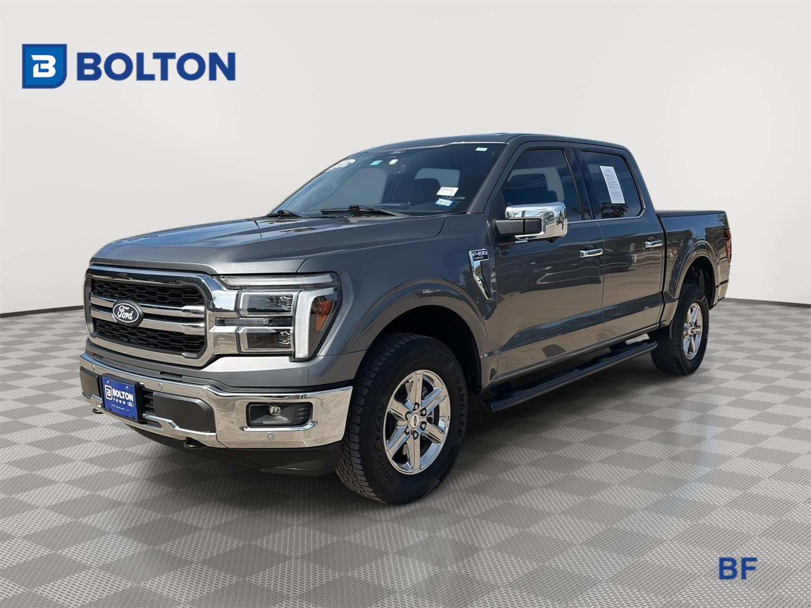 Carbonized Gray Metallic 2025 Ford F-150 Pickup Truck Four-Wheel Drive Automatic
