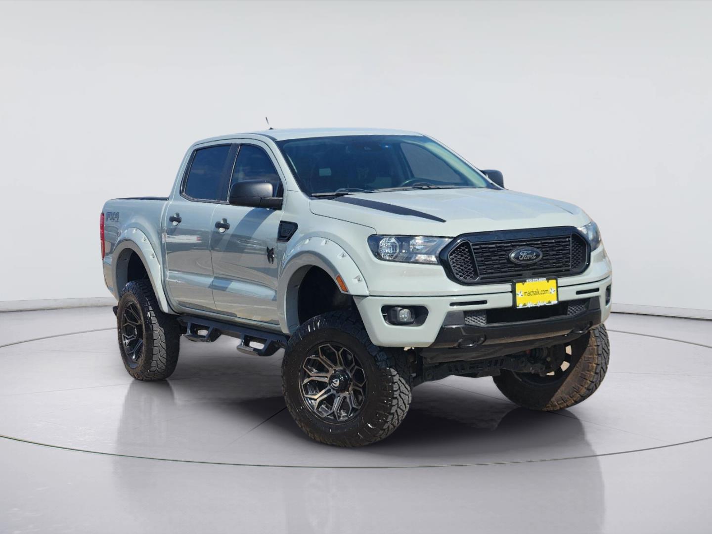 Cactus Gray 2021 Ford Ranger Pickup Truck Four-Wheel Drive Automatic