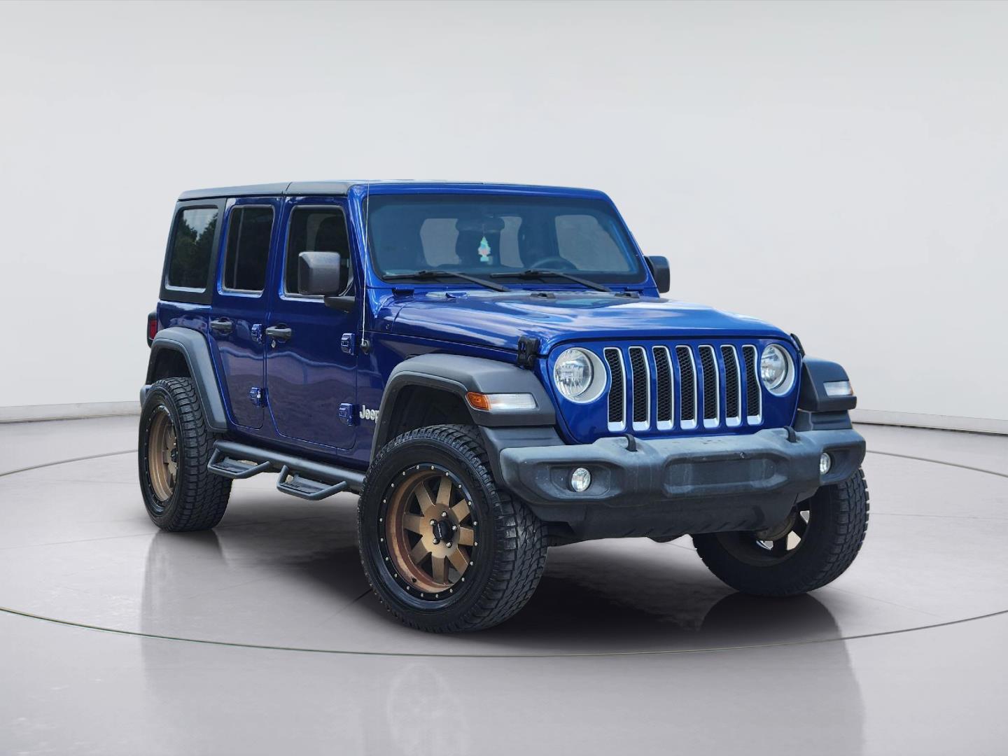 Ocean Blue Metallic Clearcoat 2018 Jeep Wrangler SUV / Crossover Four-Wheel Drive 8-Speed Automatic