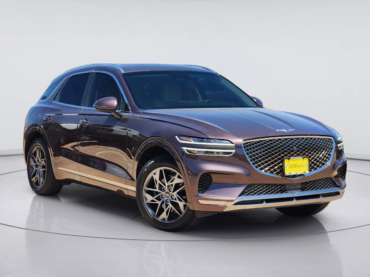 Red (Barossa Burgundy) 2022 Genesis GV70 SUV / Crossover All-Wheel Drive Automatic