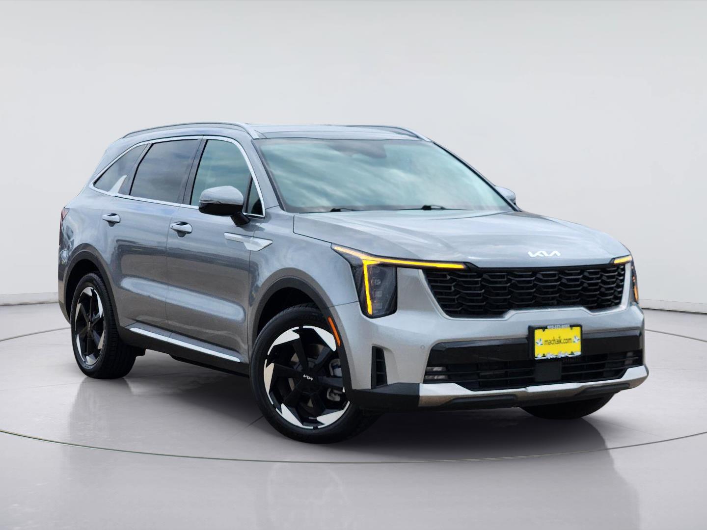 Steel Gray 2025 Kia Sorento Hybrid SUV / Crossover All-Wheel Drive 6-Speed Automatic