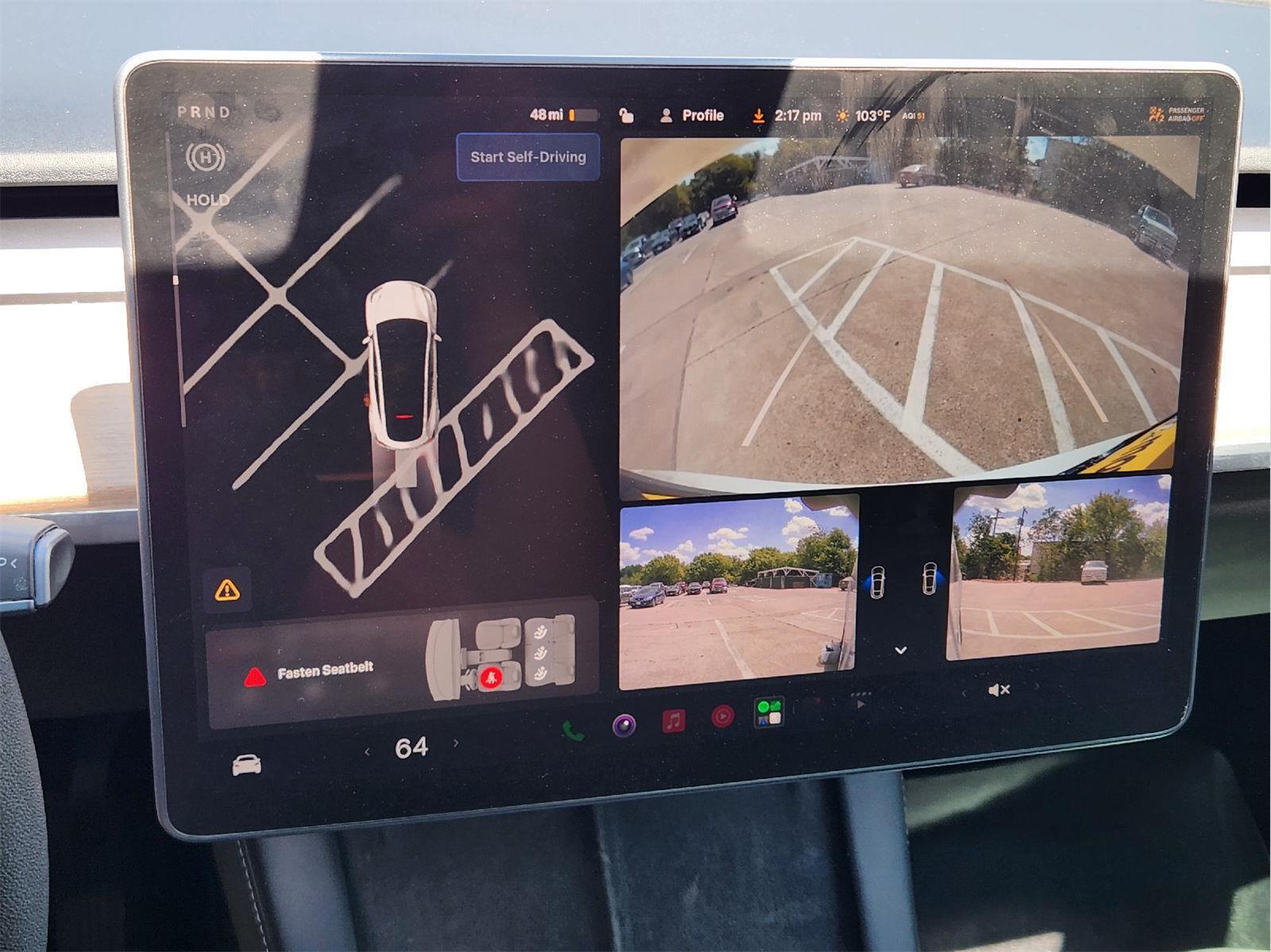 Used 2023 Pearl White Multi-Coat Tesla Long Range image 17