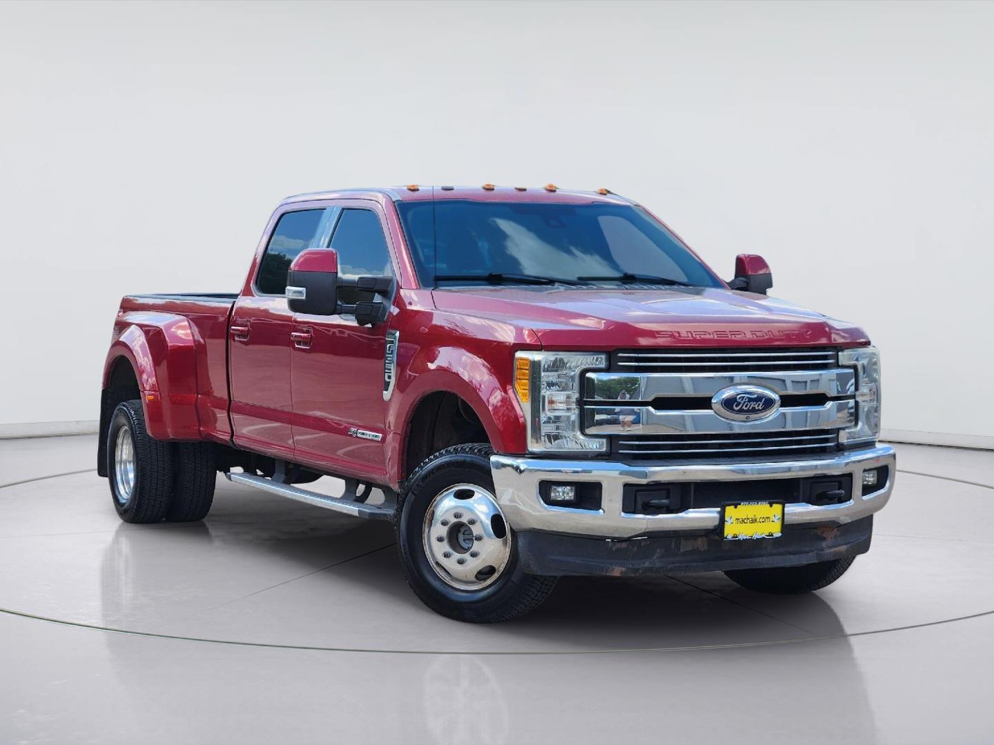 Ruby Red Metallic Tinted Clearcoat 2017 Ford F-350 Super Duty Pickup Truck Four-Wheel Drive 6-Speed Automatic