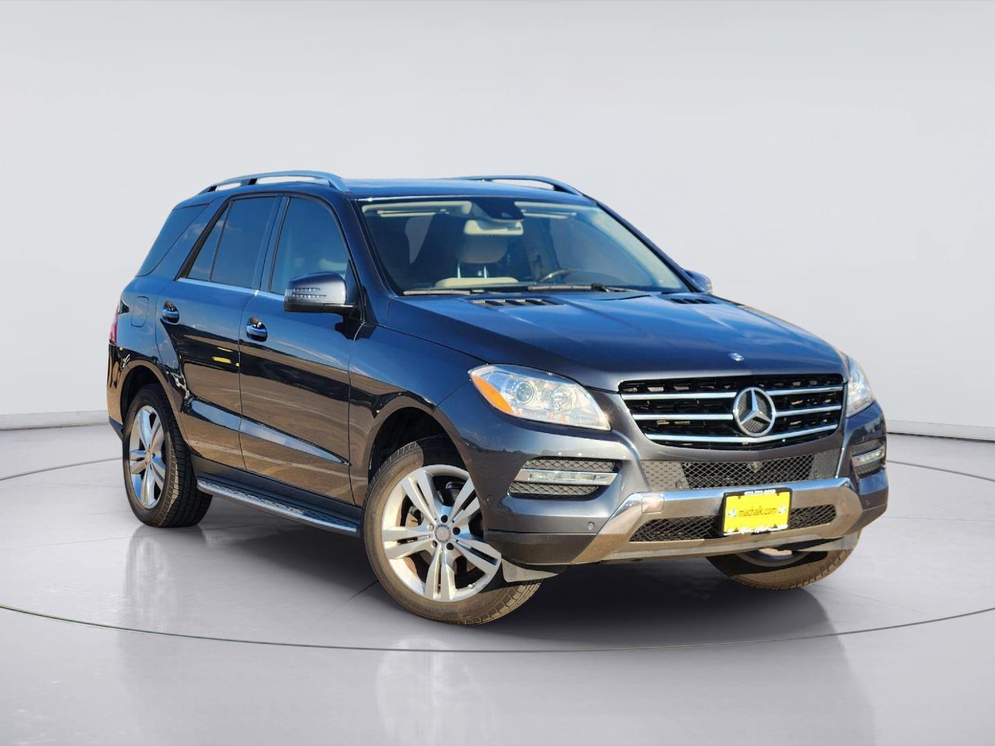 Steel Gray Metallic 2015 Mercedes-Benz M-Class SUV / Crossover Rear-Wheel Drive Automatic