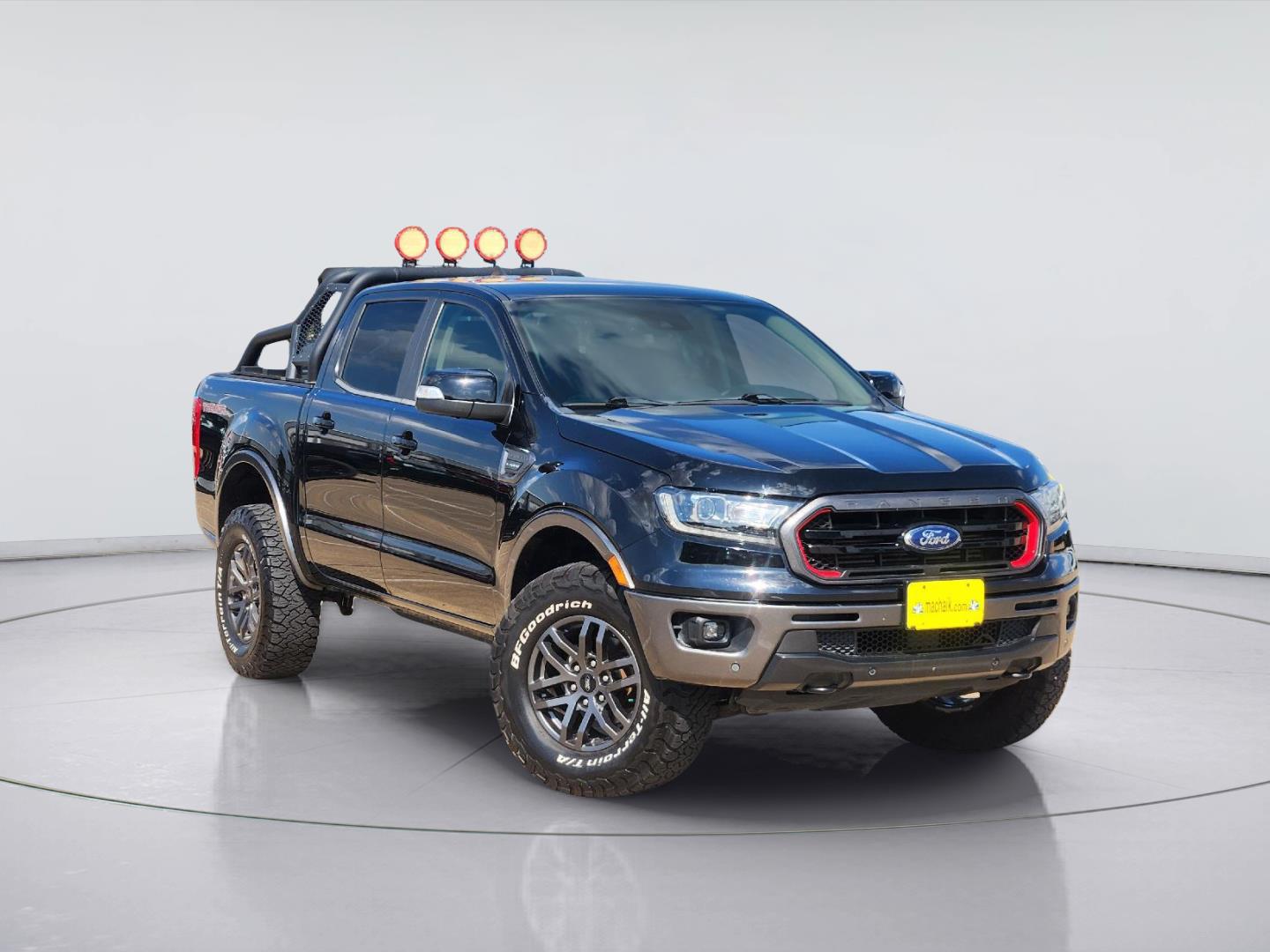 Shadow Black 2022 Ford Ranger Pickup Truck Four-Wheel Drive Automatic