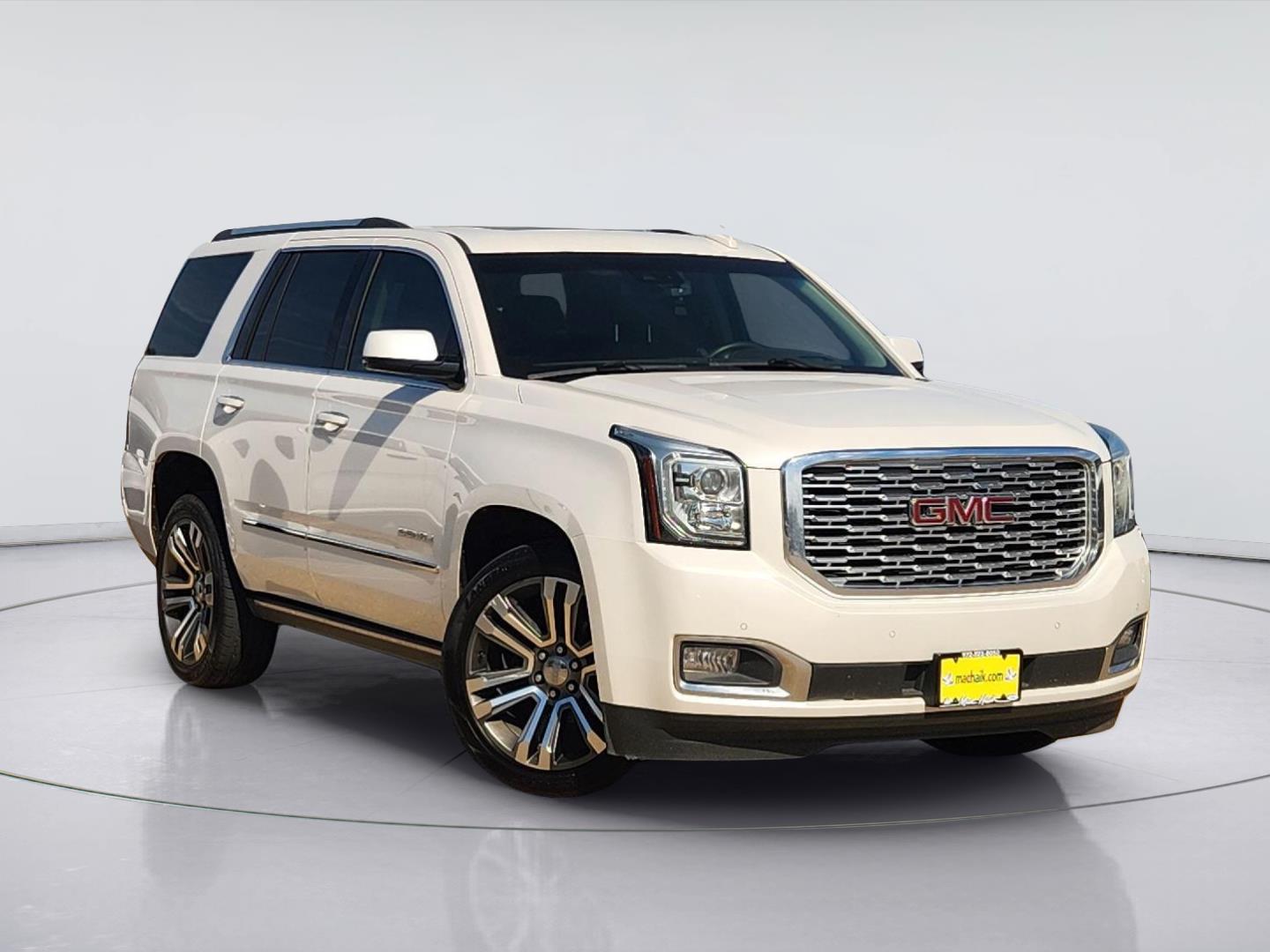 White Frost Tricoat 2019 GMC Yukon SUV / Crossover 4X2 Automatic
