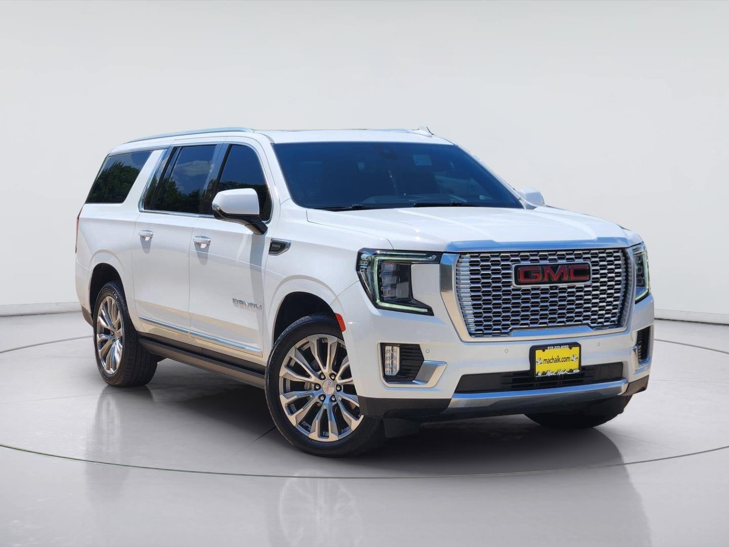Summit White 2021 GMC Yukon XL SUV / Crossover Four-Wheel Drive Automatic