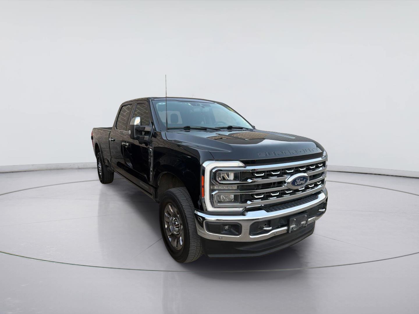 Agate Black 2023 Ford F-350 Super Duty Pickup Truck Four-Wheel Drive Automatic