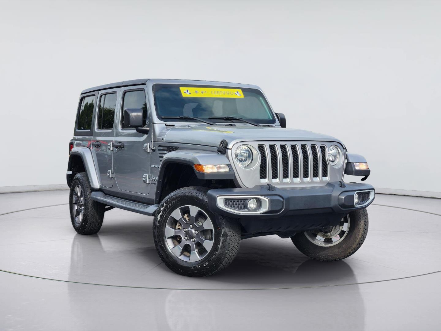 Billet Silver Metallic Clearcoat 2019 Jeep Wrangler SUV / Crossover Four-Wheel Drive 8-Speed Automatic