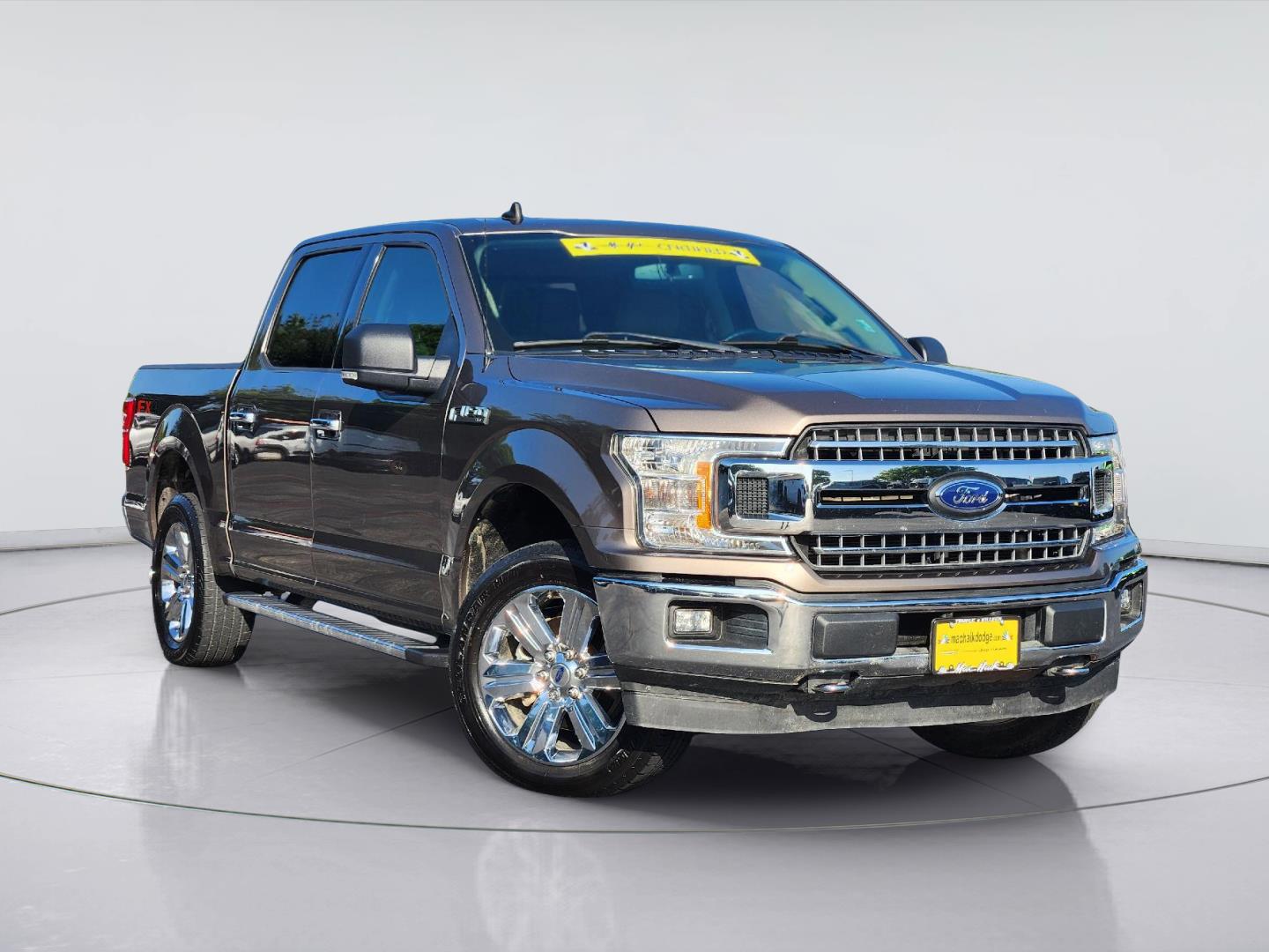 Stone Gray 2020 Ford F-150 Pickup Truck Four-Wheel Drive Automatic